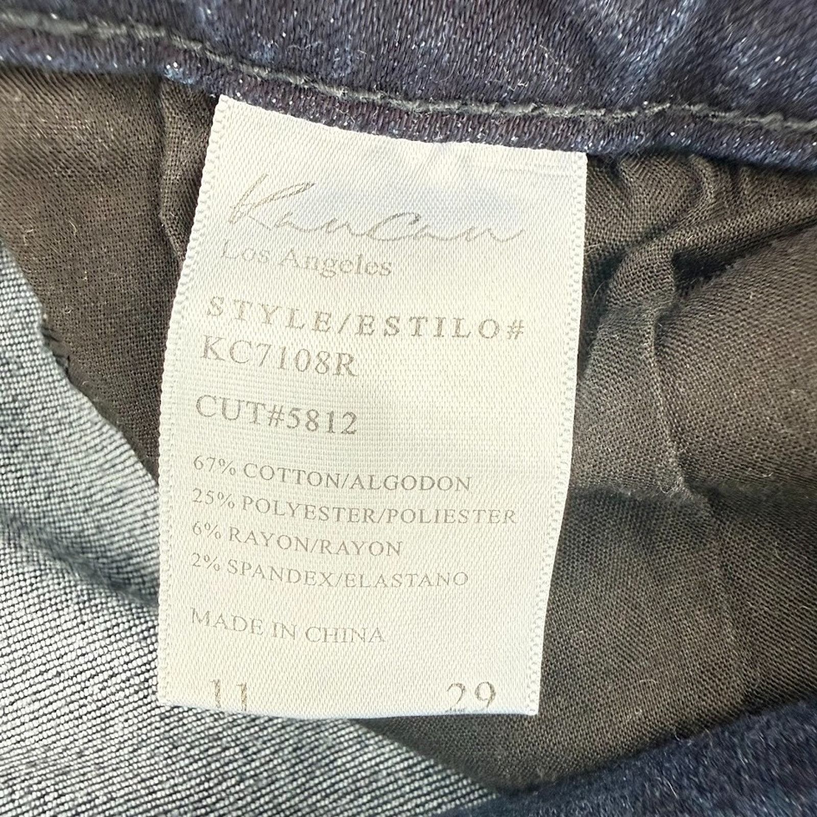 & Other Stories KanCan Womens Jeans 11/29 High Rise Skinny Button Fly Size 29" - 4 Thumbnail