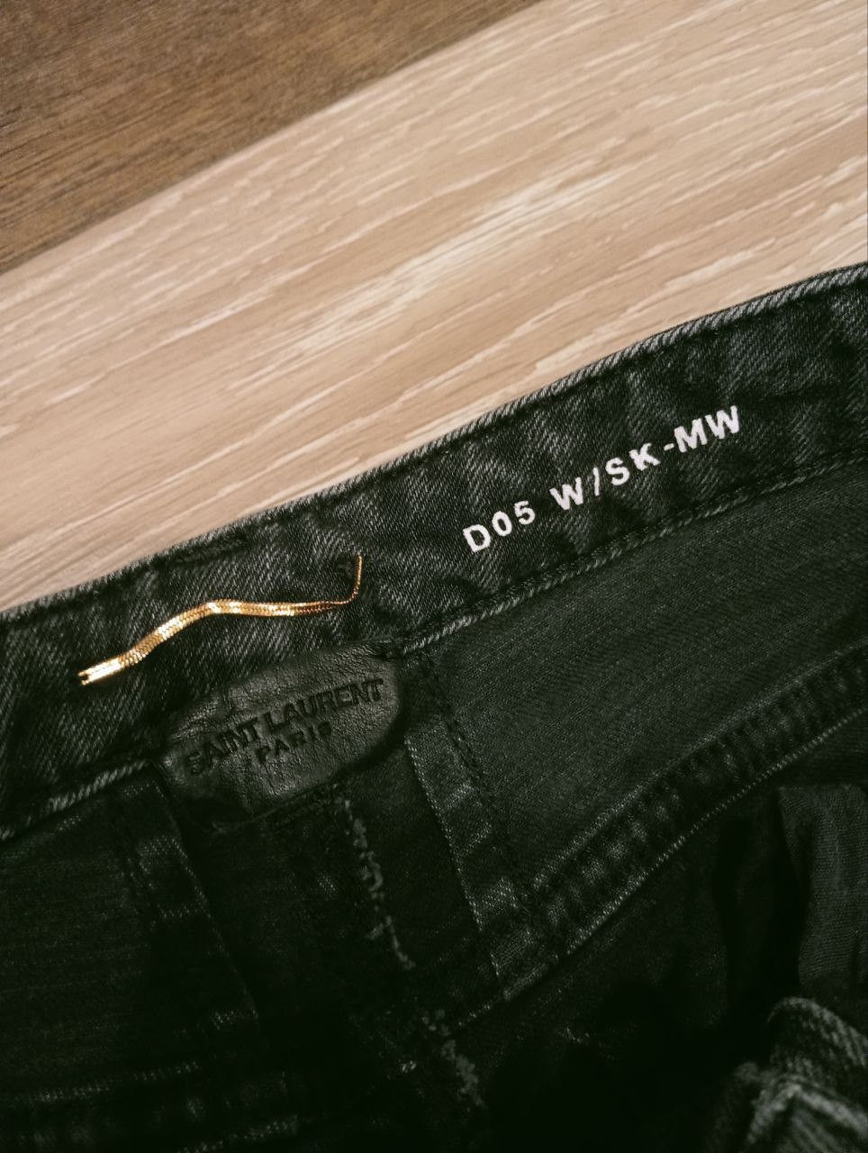 Saint Laurent Paris SAINT LAURENT PARIS D05 W/SK-MW ANKLE ZIP JEANS Size 27" / US 4 / IT 40 - 5 Thumbnail