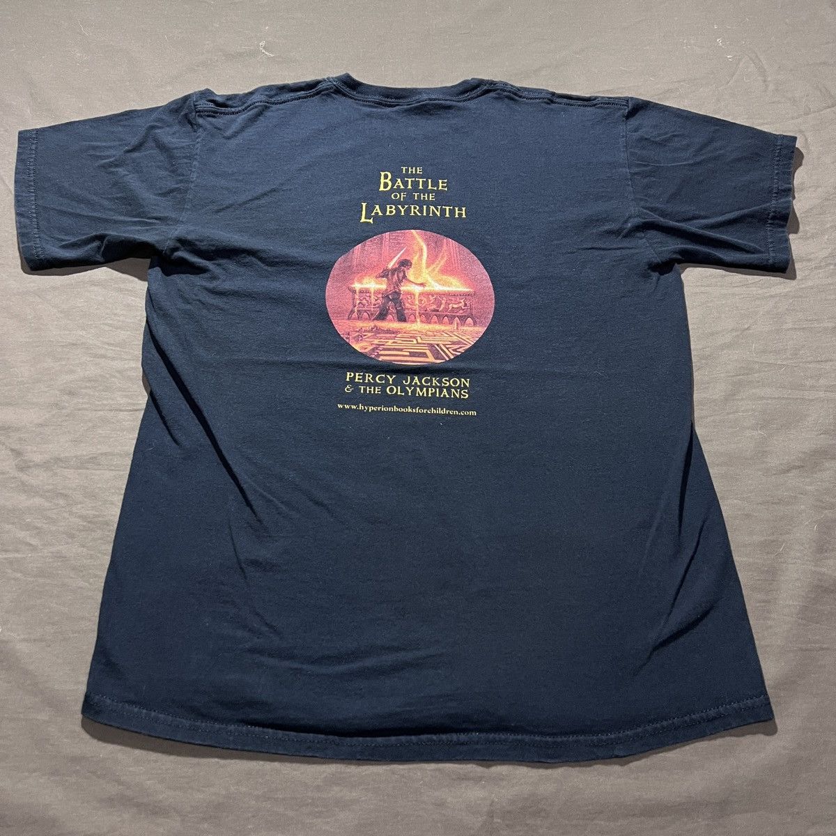 Vintage Y2K The Battle of the Labyrinth Percy Jackson the Olympians Size US M / EU 48-50 / 2 - 2 Thumbnail