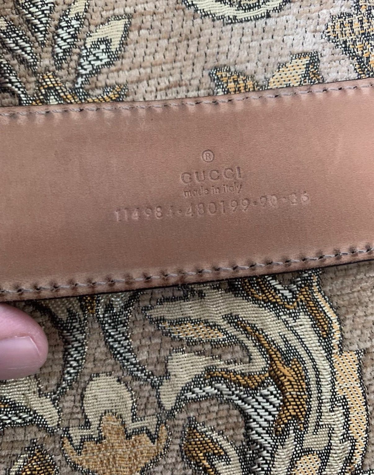 Gucci Gucci Genuine Leather Belt K16 Size ONE SIZE - 7 Thumbnail