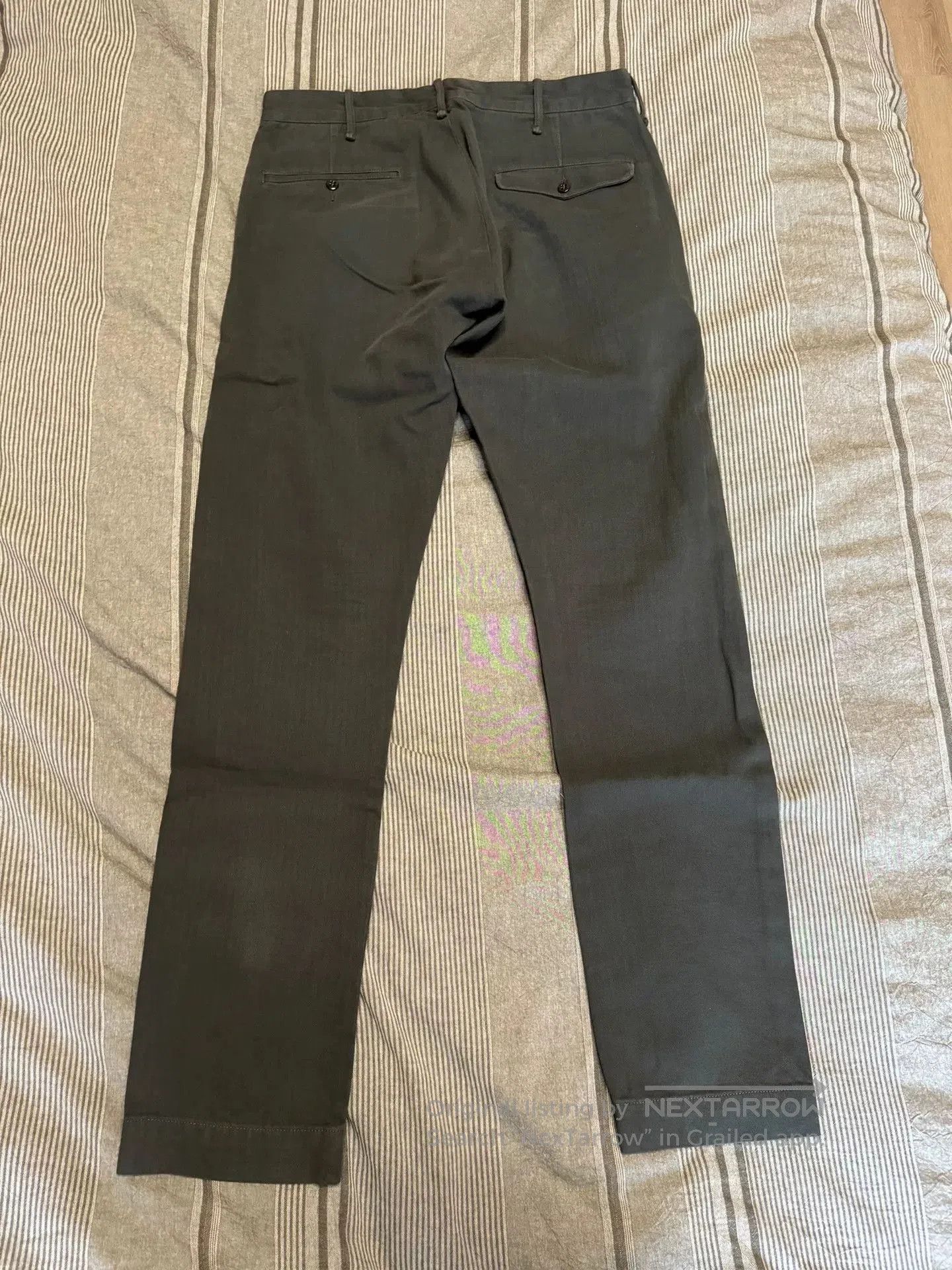 RRL Ralph Lauren vintage black gray military officer pants. Size US 32 / EU 48 - 6 Thumbnail