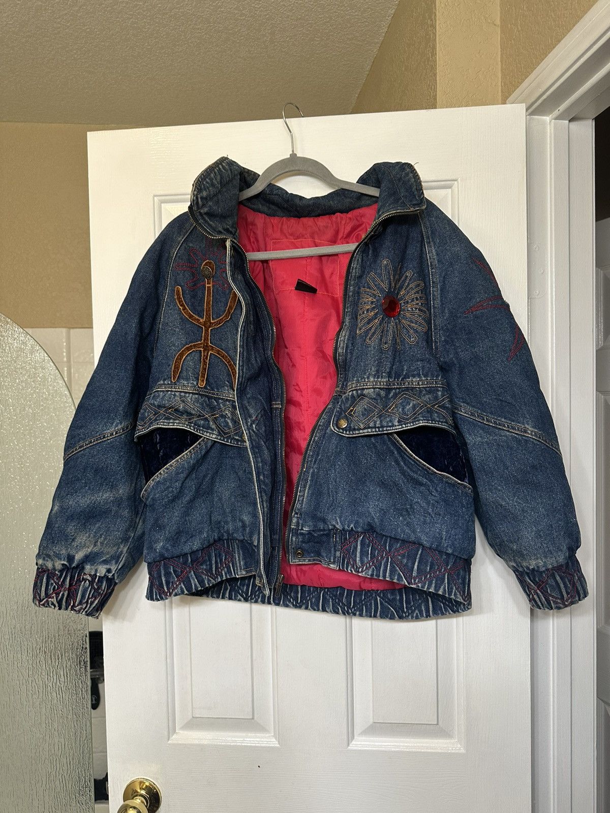 Kith Izzi Vintage 80’s Denim Jacket - North Star Kith Patchwork Size S / US 4 / IT 40 - 13 Thumbnail