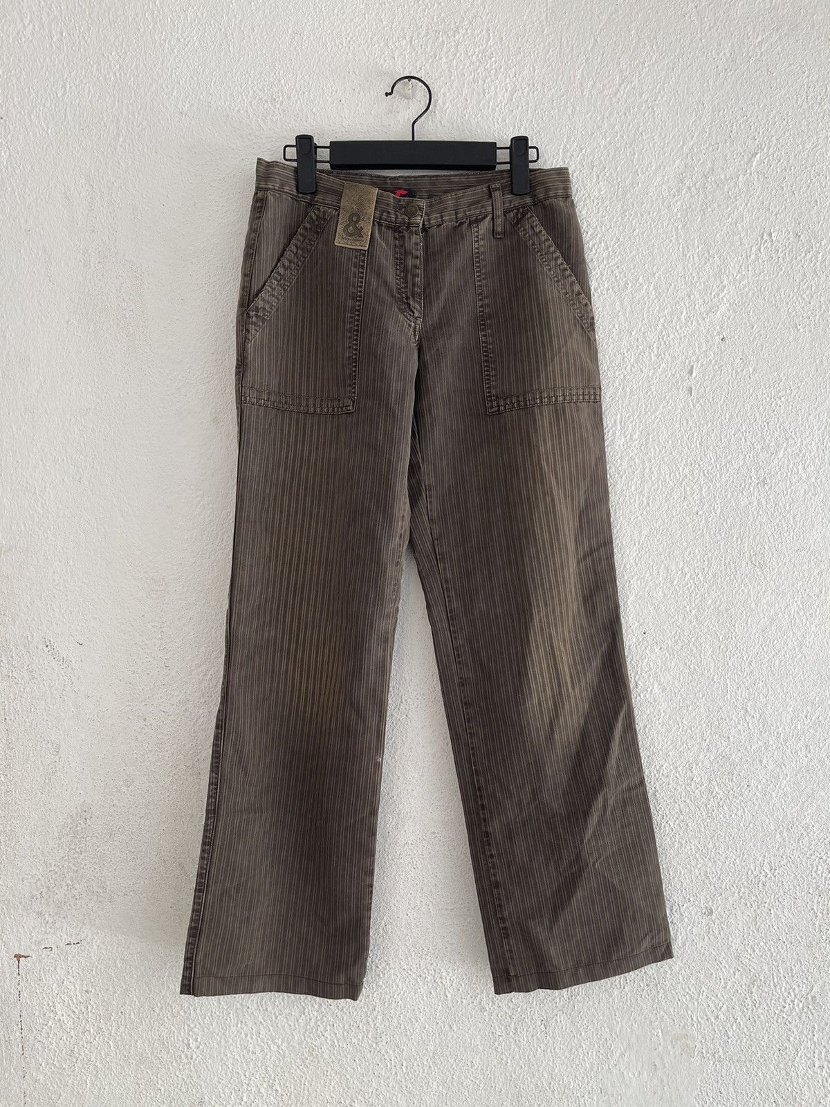 Dolce & Gabbana Dolce Gabbana Striped Pants Size US 29 - 1 Thumbnail