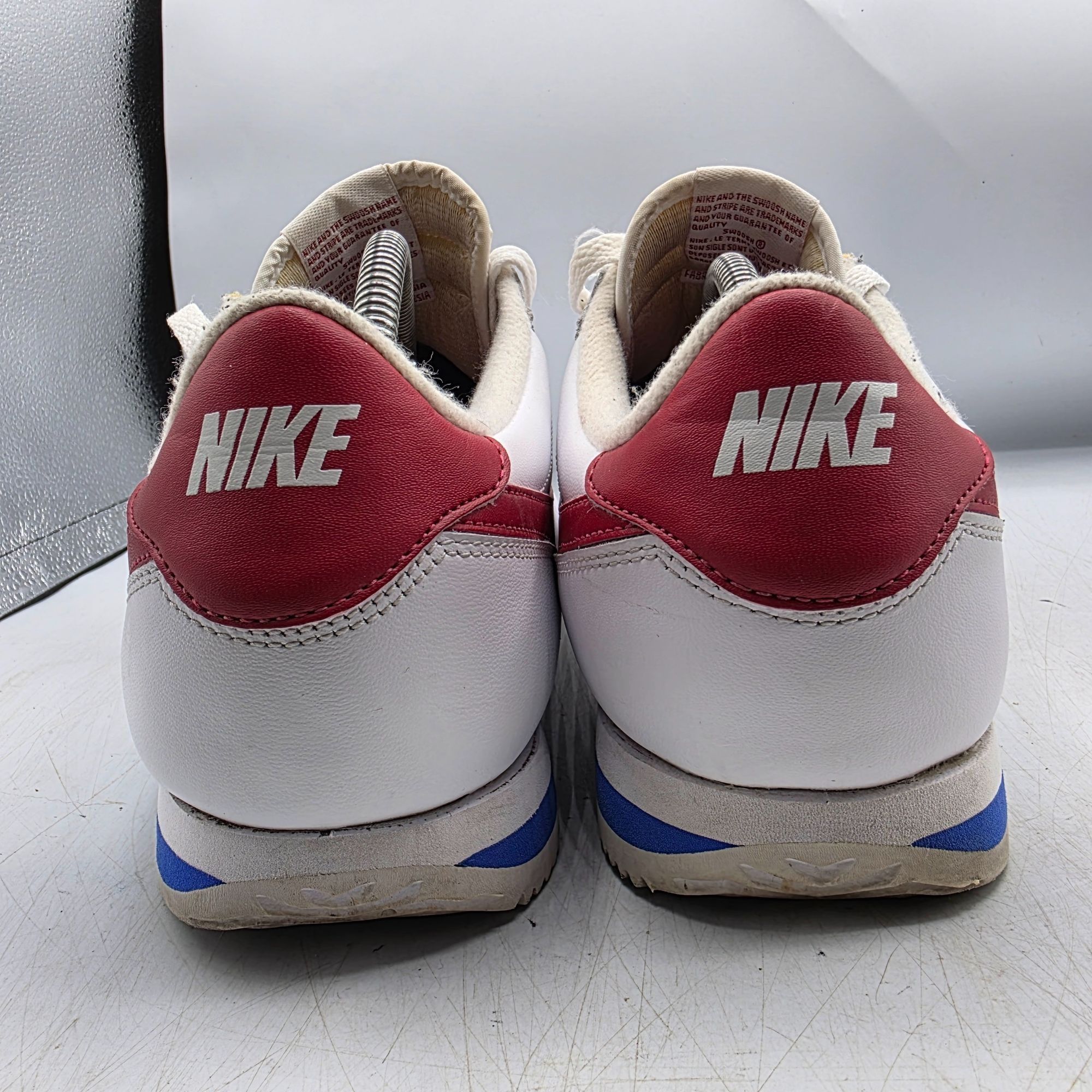 Nike Nike Cortez Mens 12 White Red Blue Forrest Gump Sneaker Shoe Size US 12 / EU 45 - 5 Thumbnail