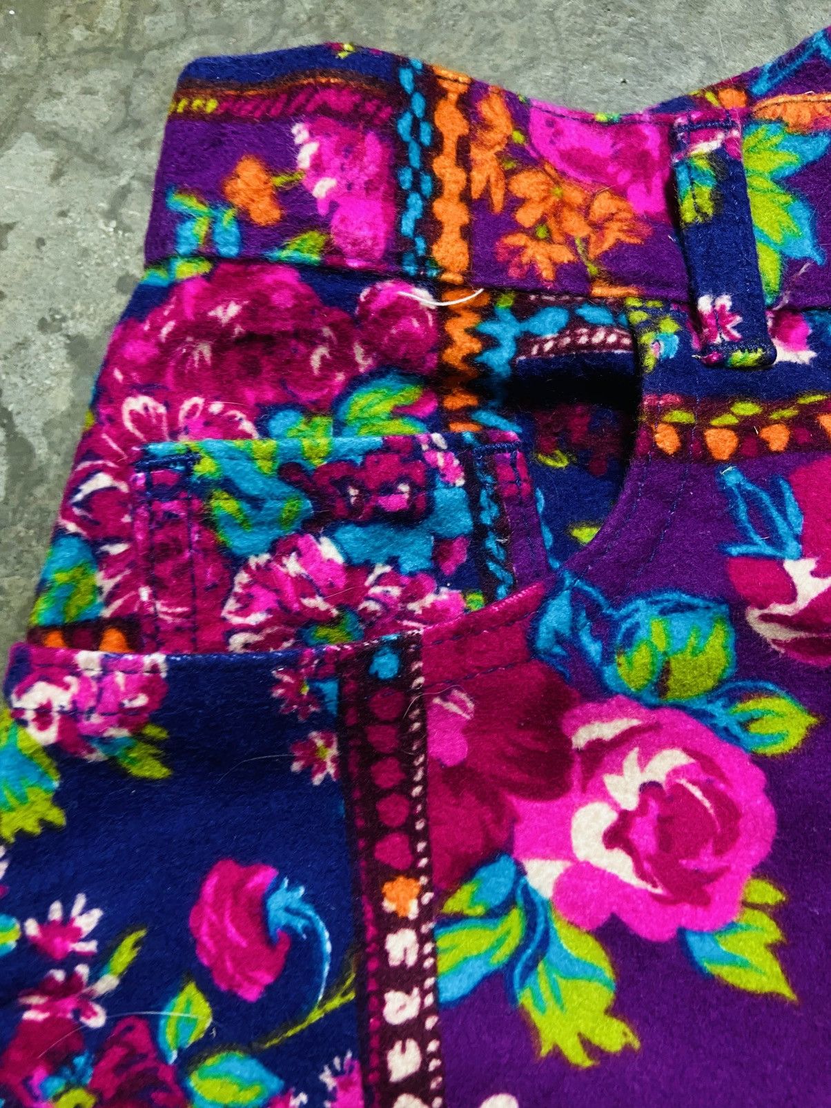 Kenzo Kenzo Jeans Motive Flowers Short Pant Size 24" / US 00 / IT 34 - 5 Thumbnail