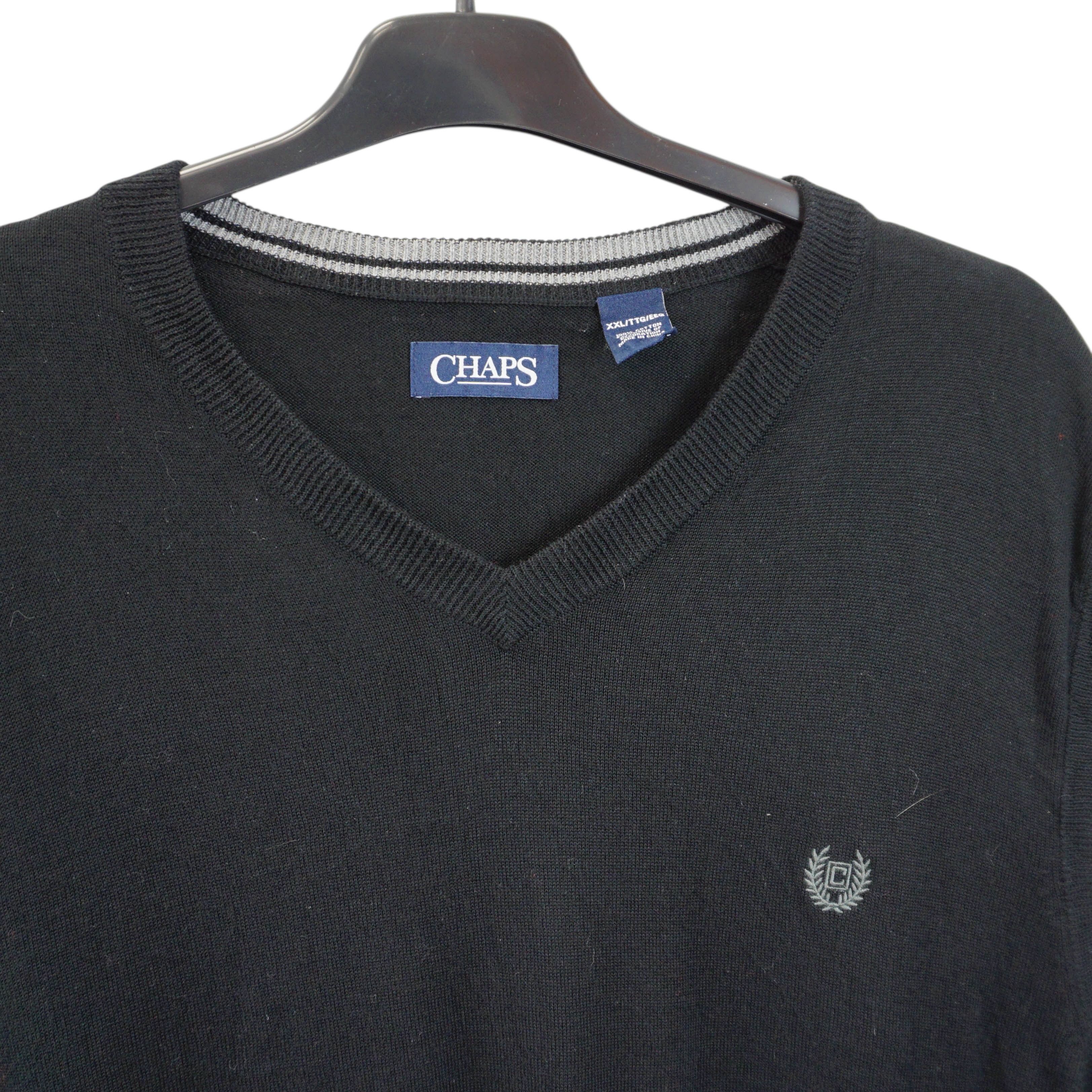Chaps Archive Embroidery Logo Sleeveless Sweater Size US XXL / EU 58 / 5 - 2 Thumbnail