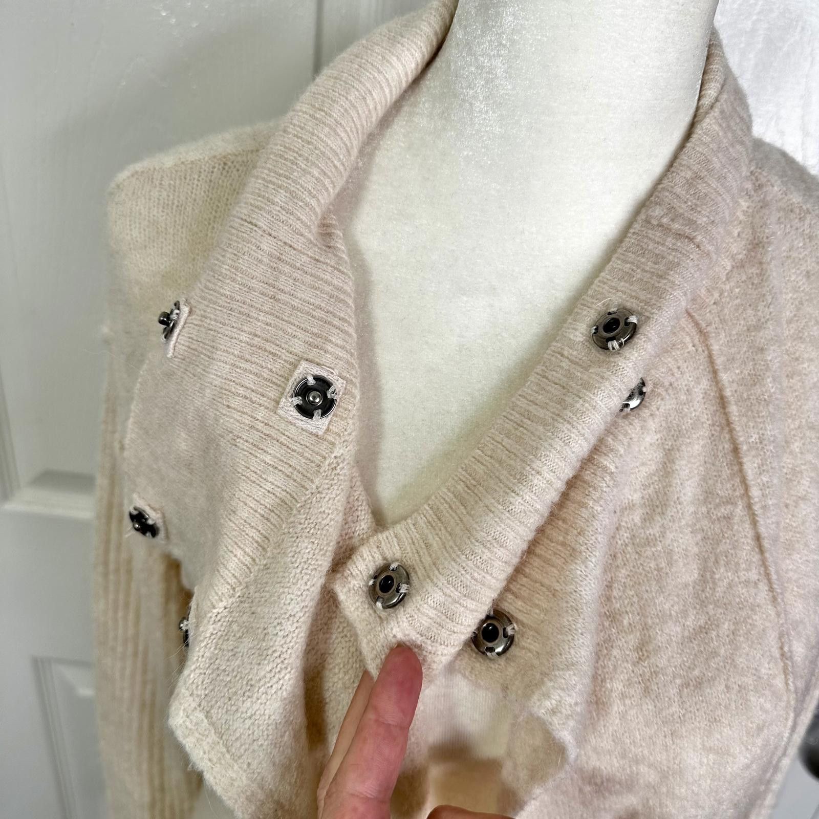 Free People Free People Cascade Cardi Open Cardigan Sweater Womens XS Size XS / US 0-2 / IT 36-38 - 6 Thumbnail