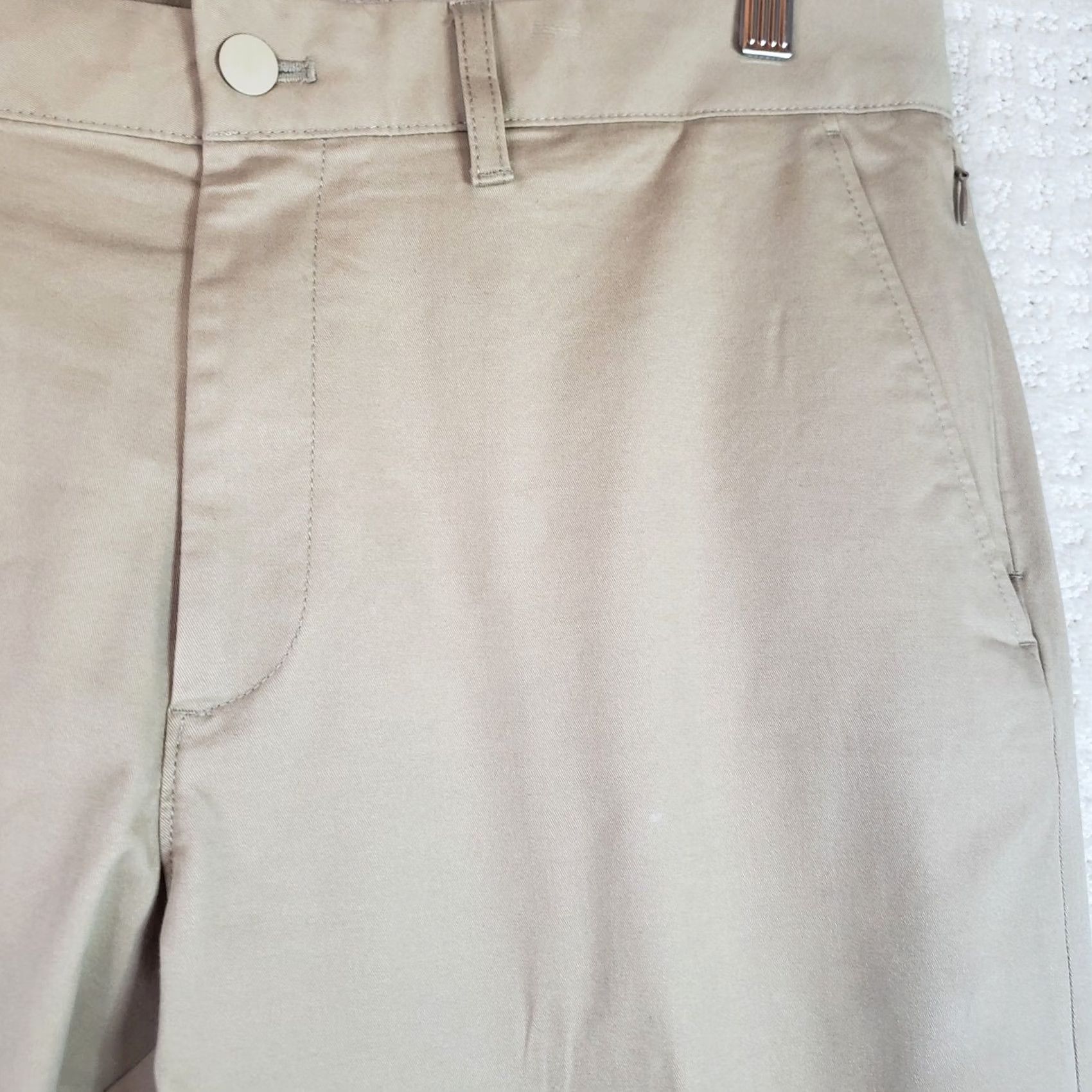 J.Crew J.CREW Flex Thompson Chino Pants Men Regular Straight tan khaki 35x32 Slim? (Note: There is a potential ambiguity here.) Size US 35 - 6 Thumbnail