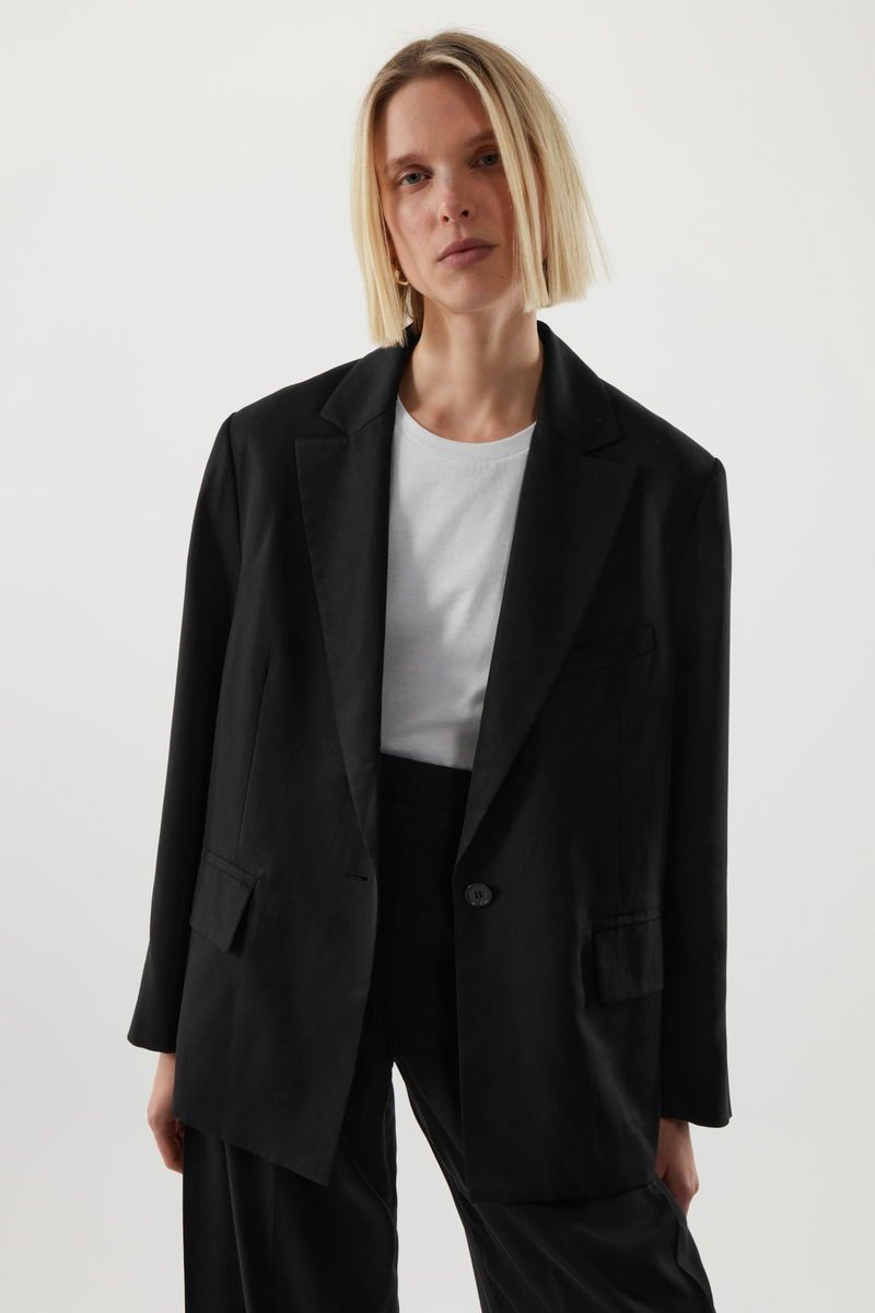 Cos COS - Oversized Blazer Sz 10 Size L / US 10 / IT 46 - 2 Thumbnail