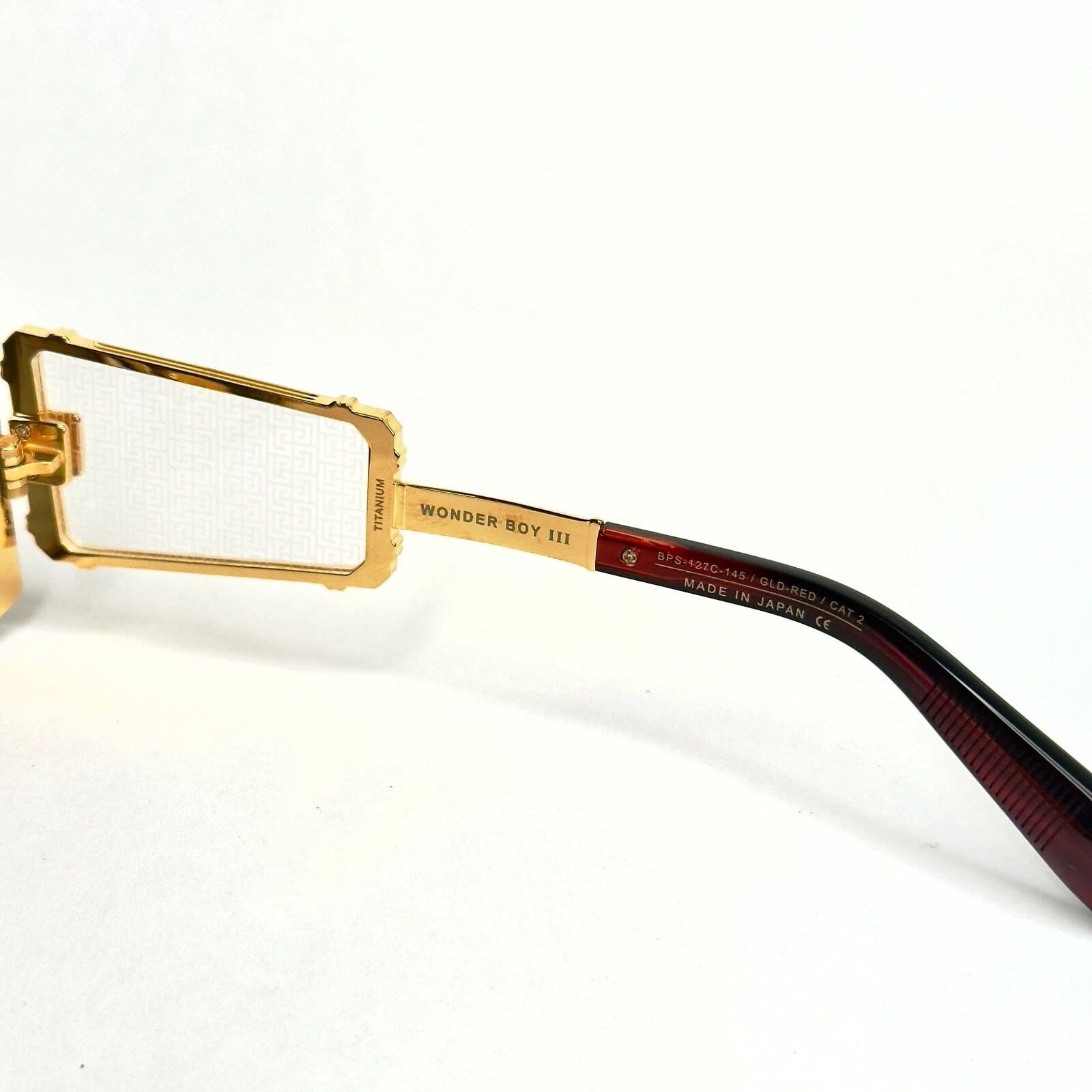 Balmain BALMAIN WONDER BOY III BY AKONI BPS127 BPS 127C Sunglasses Size ONE SIZE - 3 Thumbnail