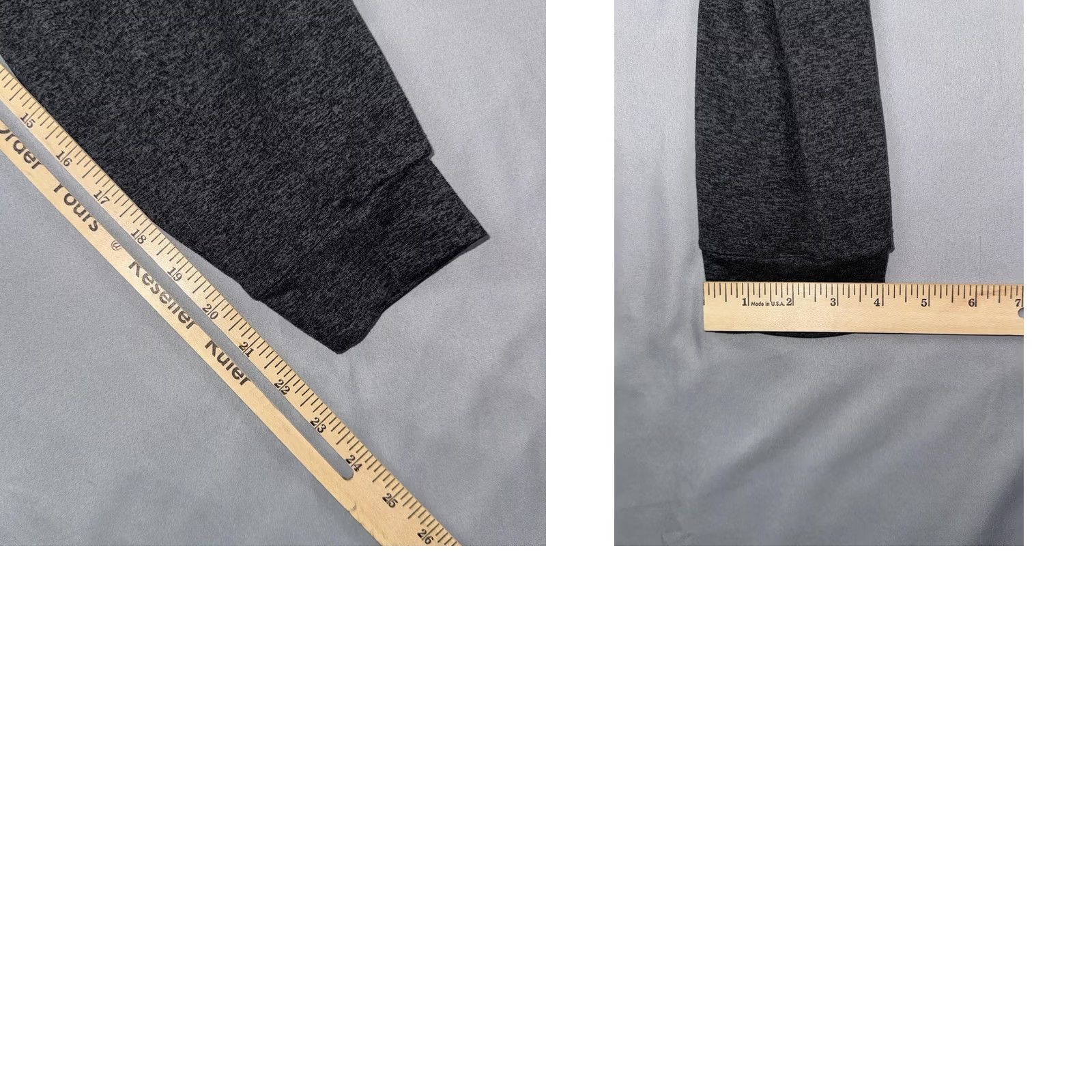 Vuori Vuori Jogger Pants Mens XS Gray Knit Drawstring Lounge Athletic Size US 27 - 8 Thumbnail