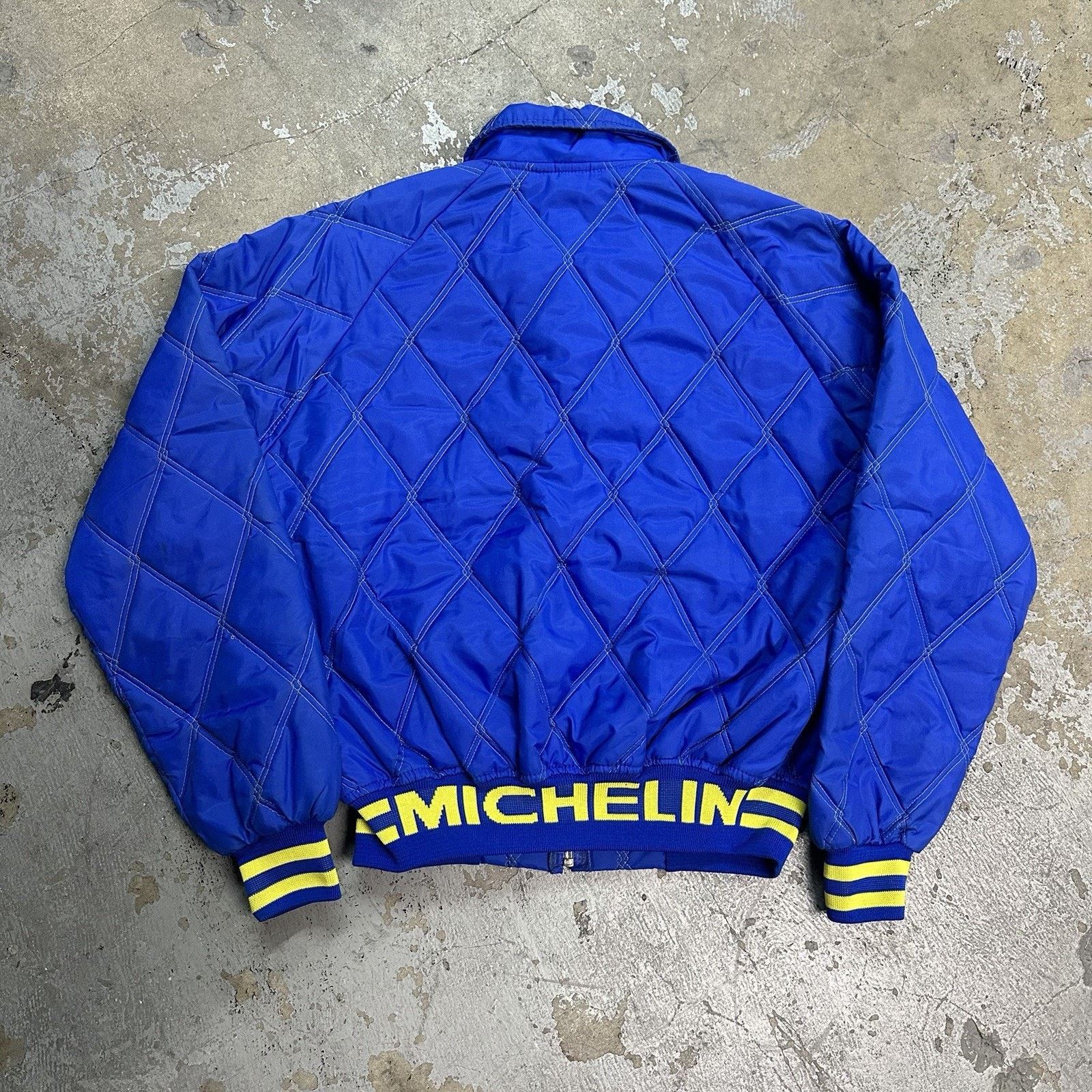 Swingster × Vintage Vintage 80s Swingster Michelin Man Quilted Puffer Jacket Size US L / EU 52-54 / 3 - 4 Thumbnail