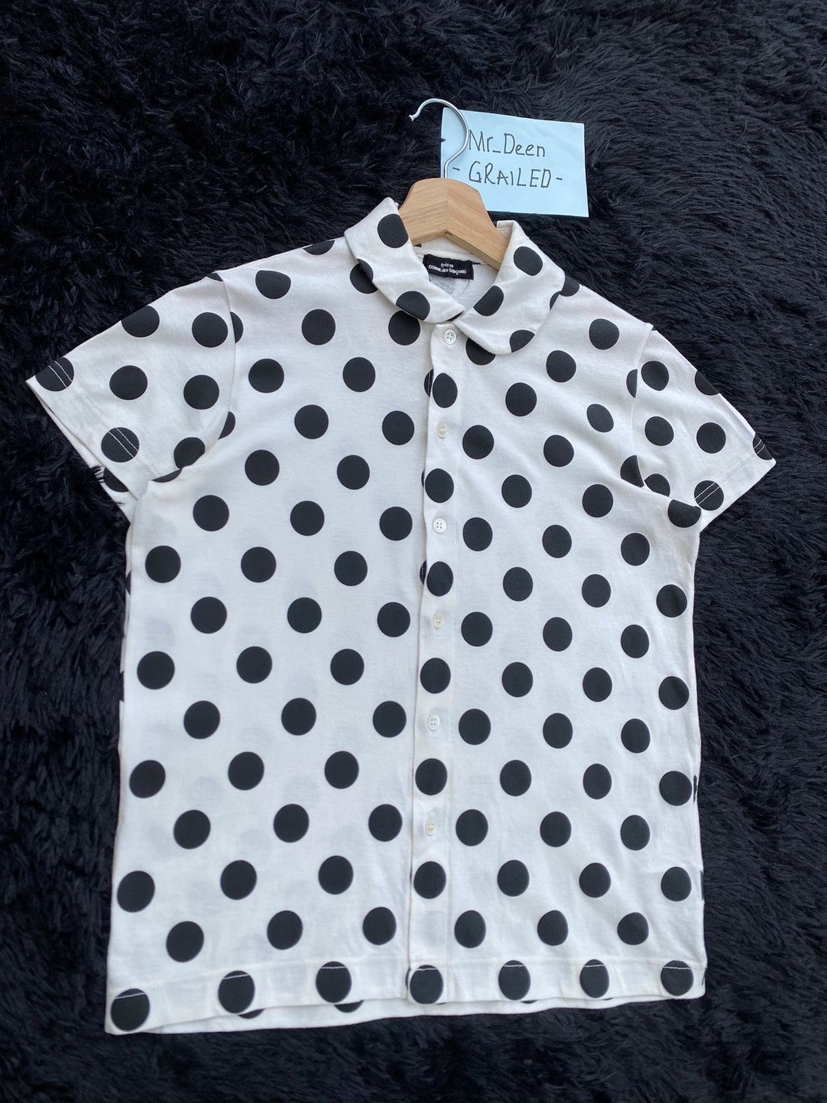 Comme des Garcons Rare tricot Comme Des Garcons CDG AD2006 Polka Dots Shirt Size S / US 4 / IT 40 - 2 Thumbnail