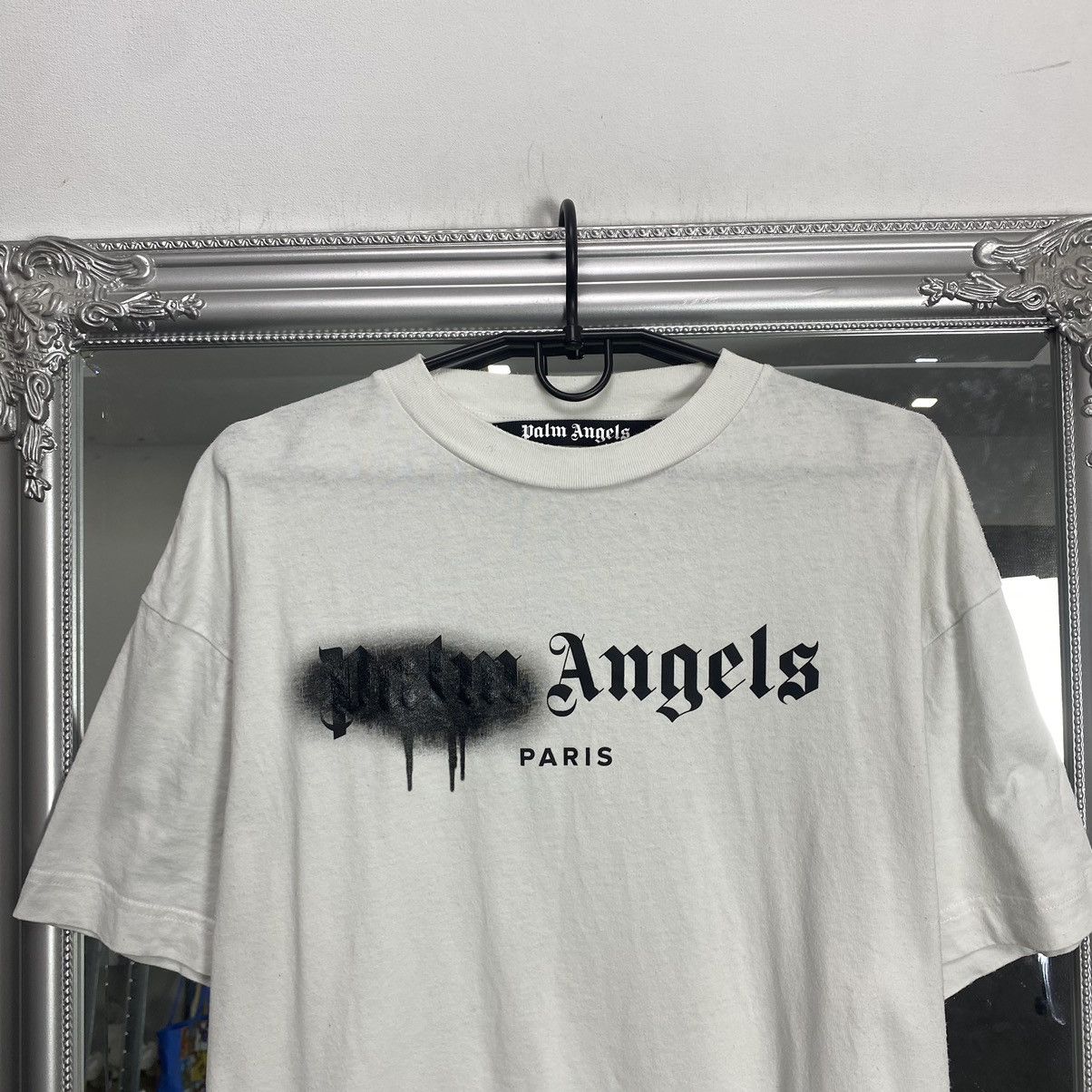 Palm Angels Palm Angels T-shirt Big Logo Paris Size US XL / EU 56 / 4 - 2 Thumbnail