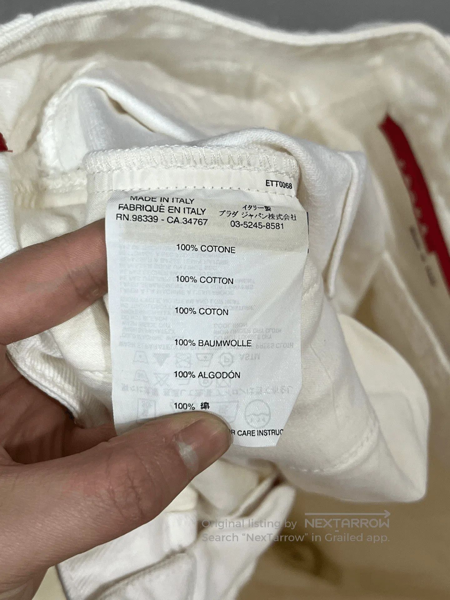 Prada Prada Jeans. Size US 38 / EU 54 - 4 Thumbnail