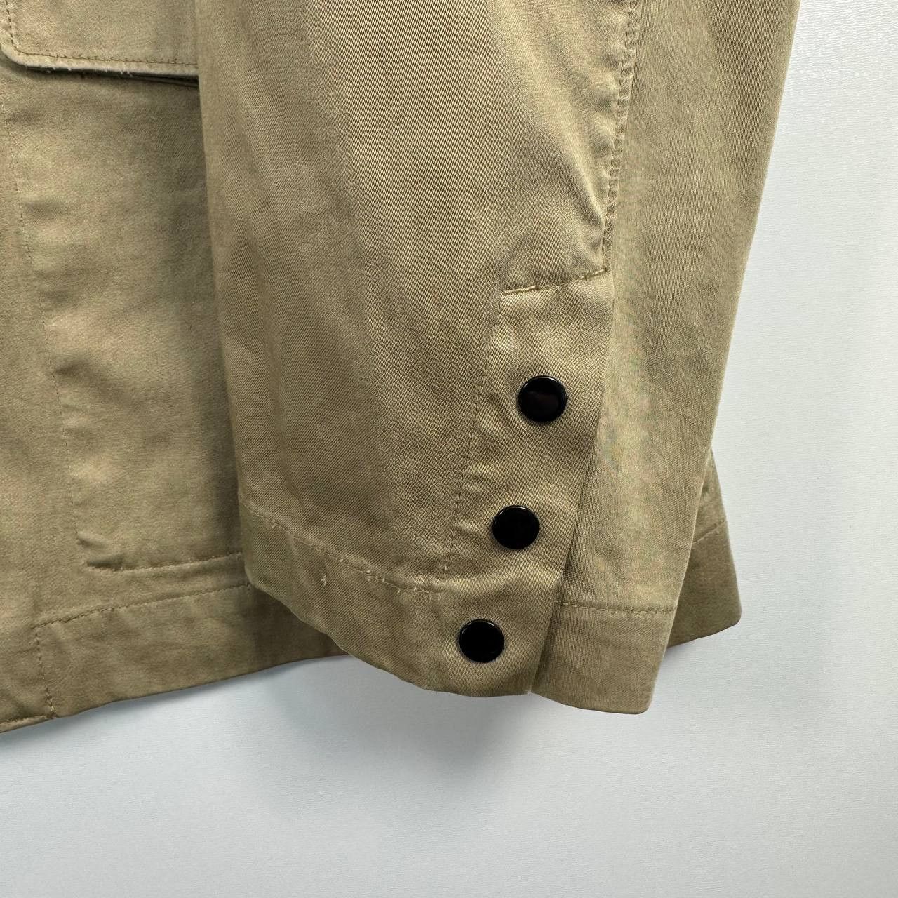 Stone Island Stone Island Beige Cotton Field Jacket Overshirt Mens Size L Size US L / EU 52-54 / 3 - 6 Thumbnail