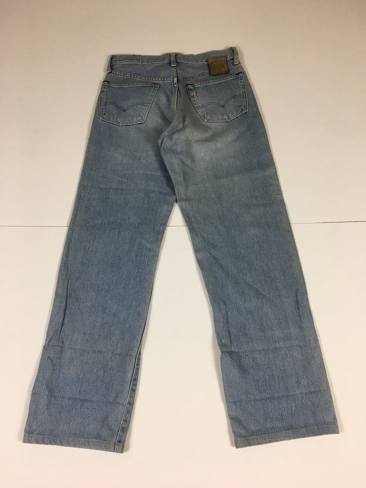 Japanese Brand Vintage System Japanese Straight Cut Selvedge Denim Size US 28 / EU 44 - 5 Thumbnail
