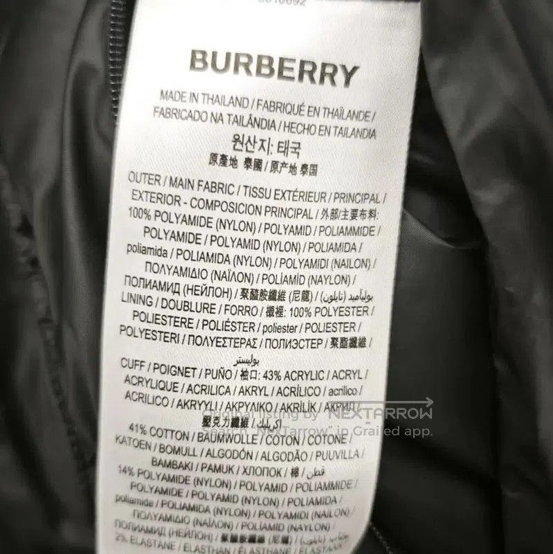 Burberry Burberry Black Winter Down Jacket for Women. Size S / US 4 / IT 40 - 6 Thumbnail
