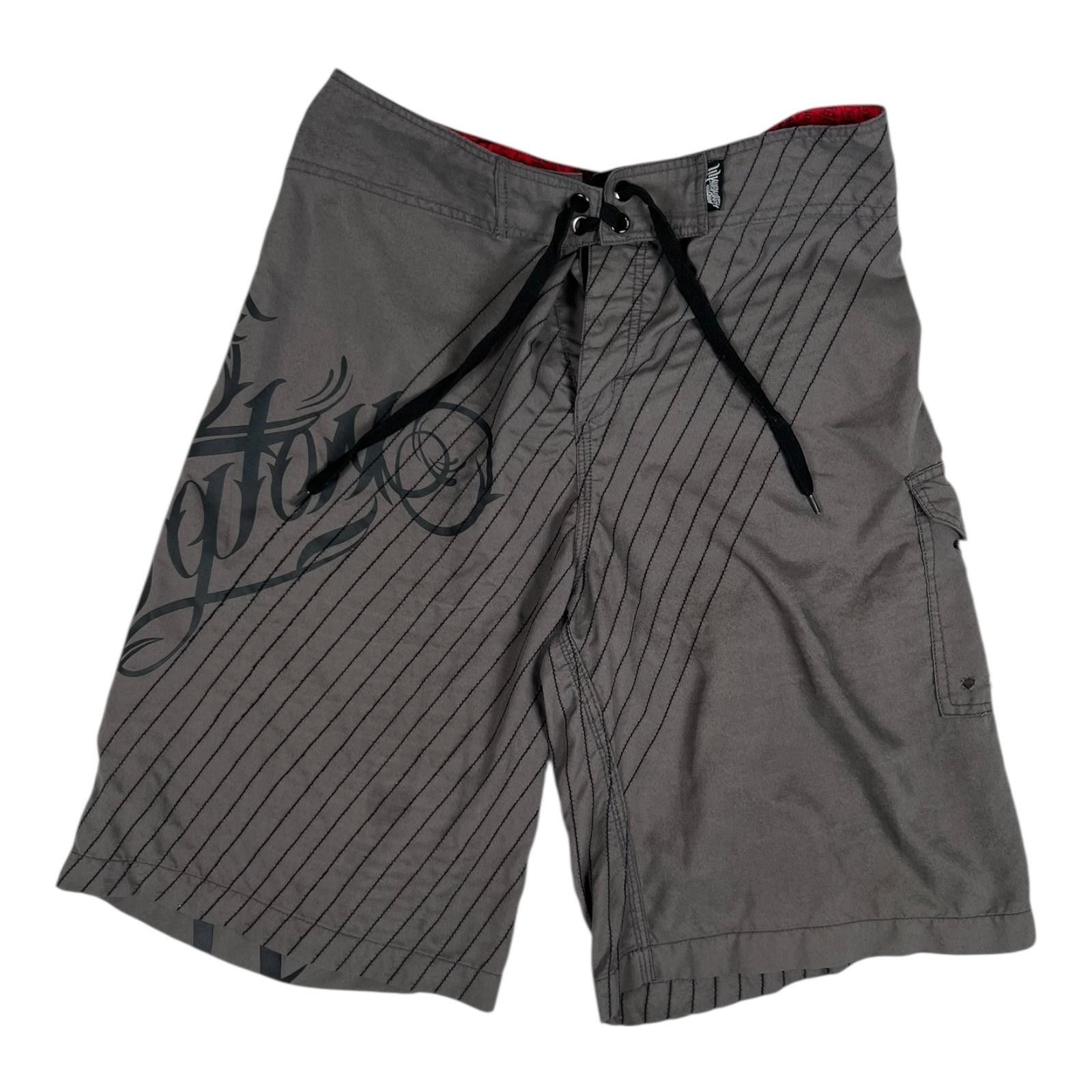 Other Hart & Huntington Board Shorts Mens 34 Gray Swim Trunks Surf Size US 34 / EU 50 - 1 Thumbnail