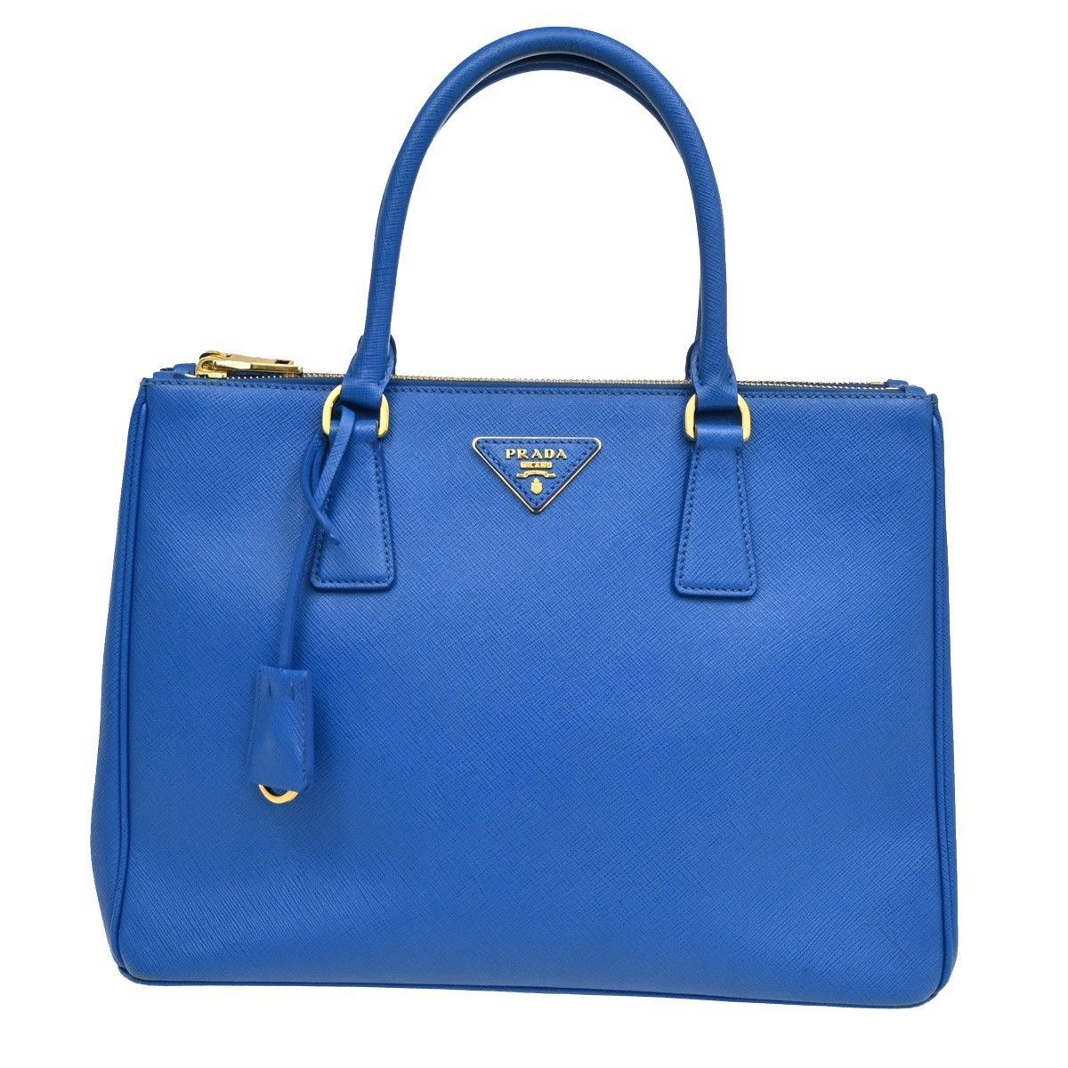 Prada Prada Double Zip Tote Leather Size ONE SIZE - 1 Thumbnail