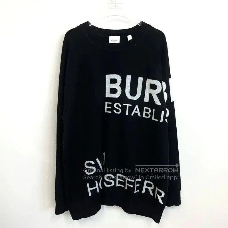 Burberry Burberry Black Knit Sweater for Women. Size XL / US 12-14 / IT 48-50 - 1 Thumbnail