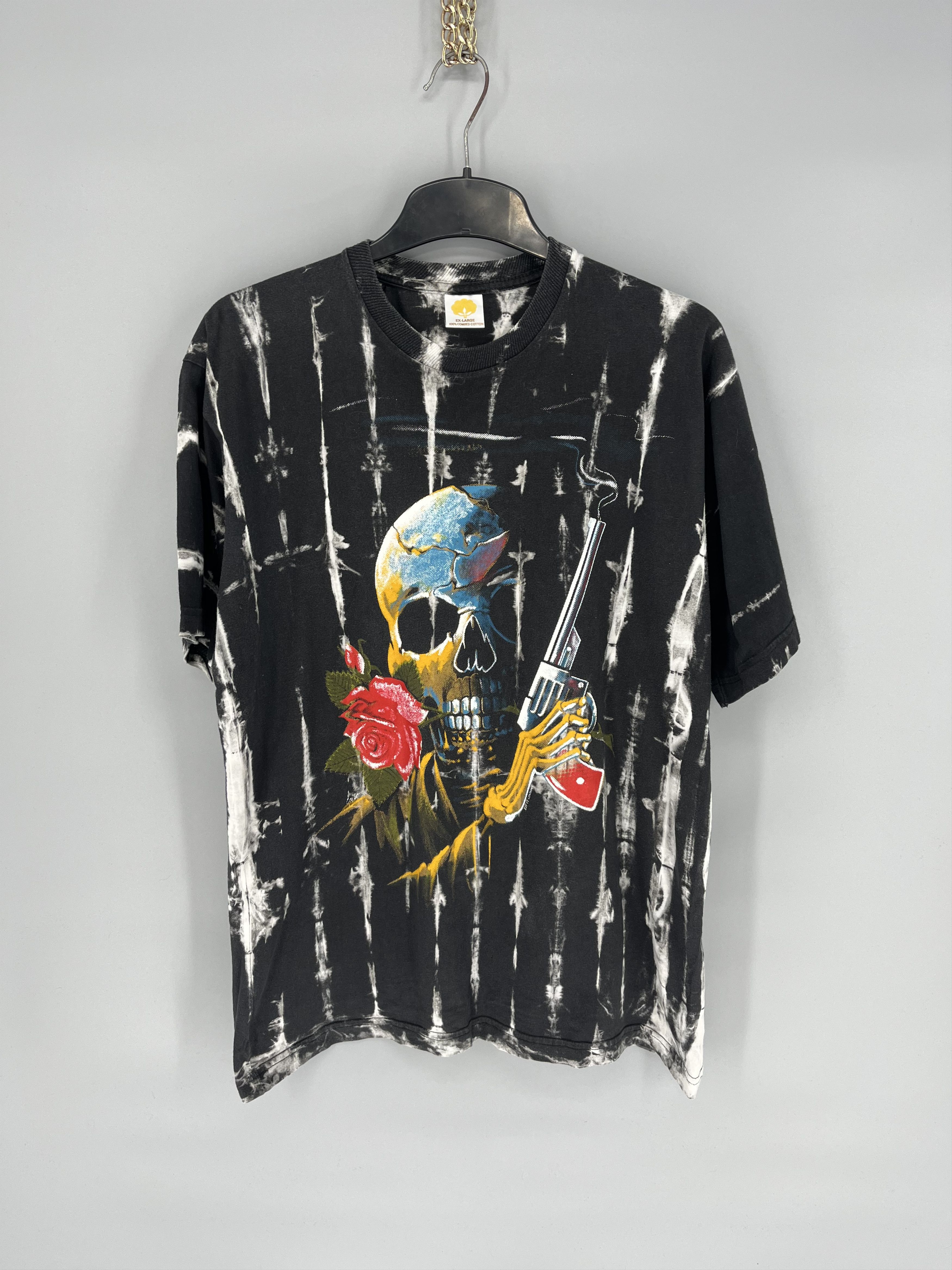 Band Tees × Guns N' Roses × Vintage Vintage Guns N’ Roses 🌹 Big Logo Double Sided T-Shirt Size US L / EU 52-54 / 3 - 1 Thumbnail