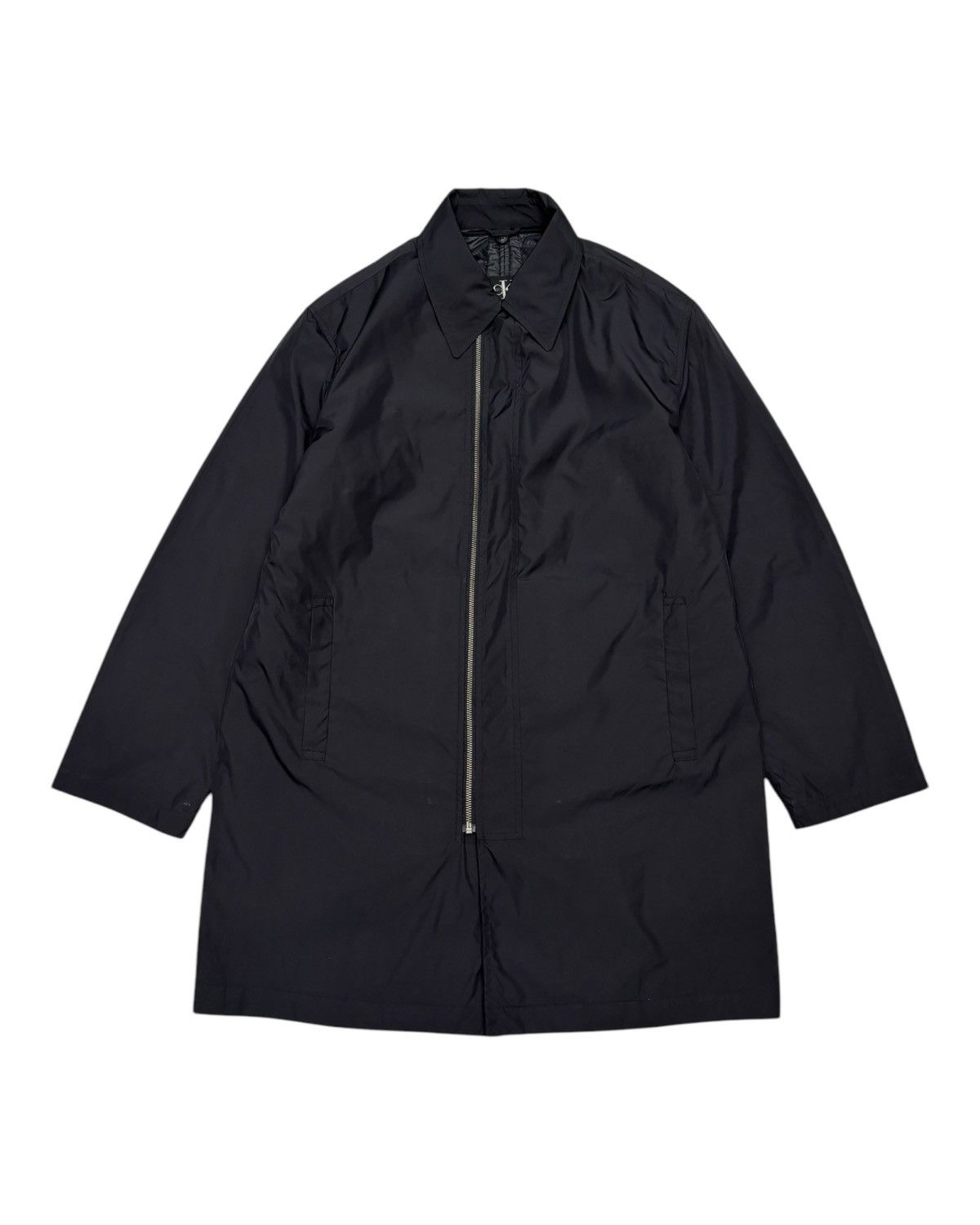 Calvin Klein × Yohji Yamamoto RARE🔥YOHJI YS FOR MEN OVERCOAT INSPIRE DESIGN BY C.KLEIN Size US M / EU 48-50 / 2 - 6 Thumbnail
