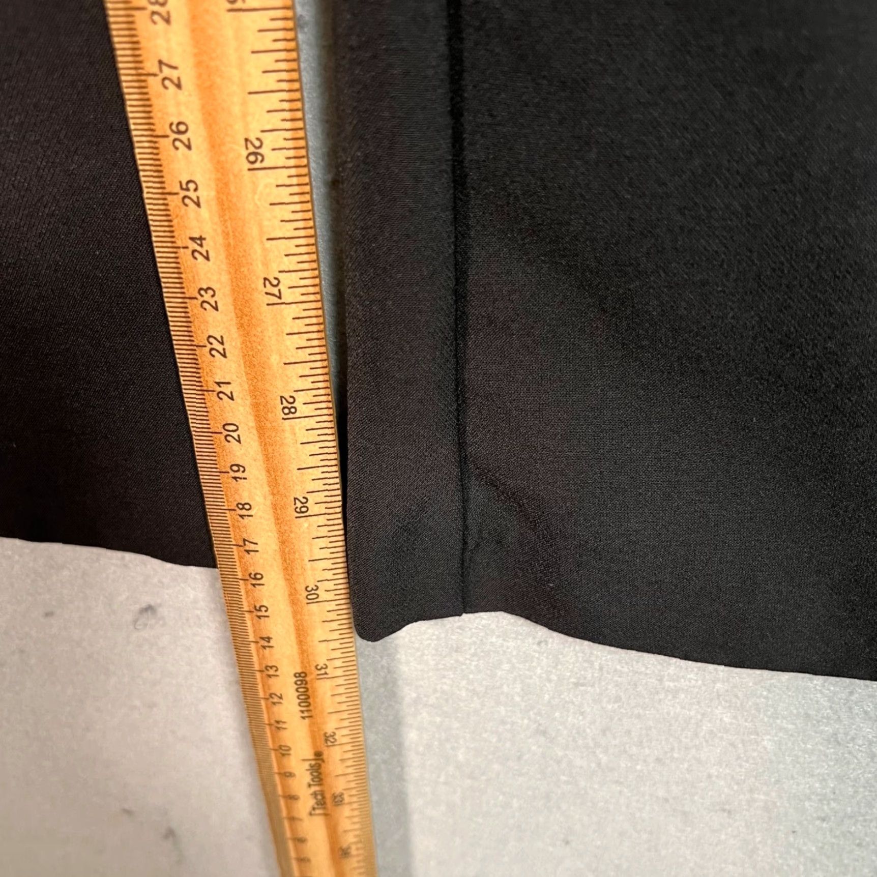 Donna Karan Donna Karan Womens Pants Bootcut Black Stretch Size 2 Size 26" / US 2 / IT 38 - 7 Thumbnail