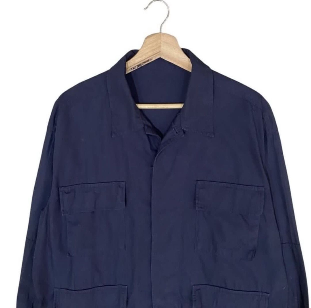 GU ❄️VINTAGE G.U NAVY M65 STYLE FIELD JACKET Size US M / EU 48-50 / 2 - 3 Thumbnail