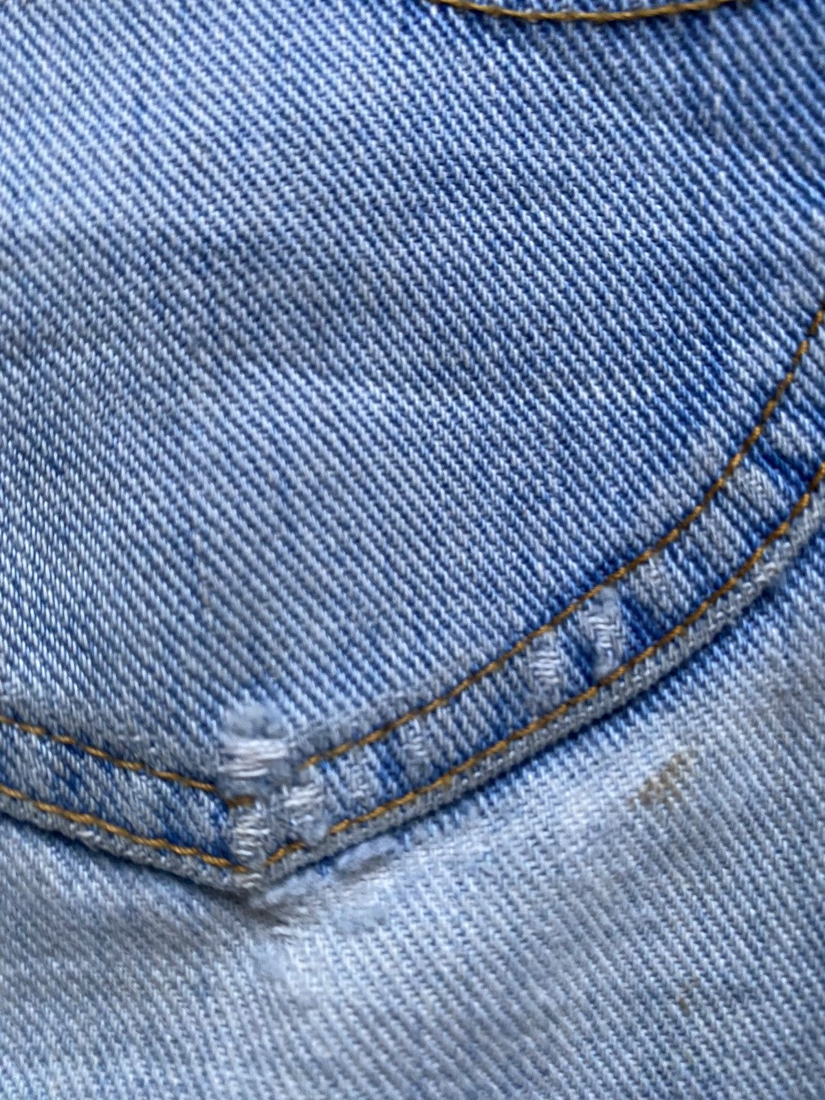 If Six Was Nine 🔥FLARE🔥Vintage Lee Riders Flare Distressed Denim Size US 27 - 9 Thumbnail