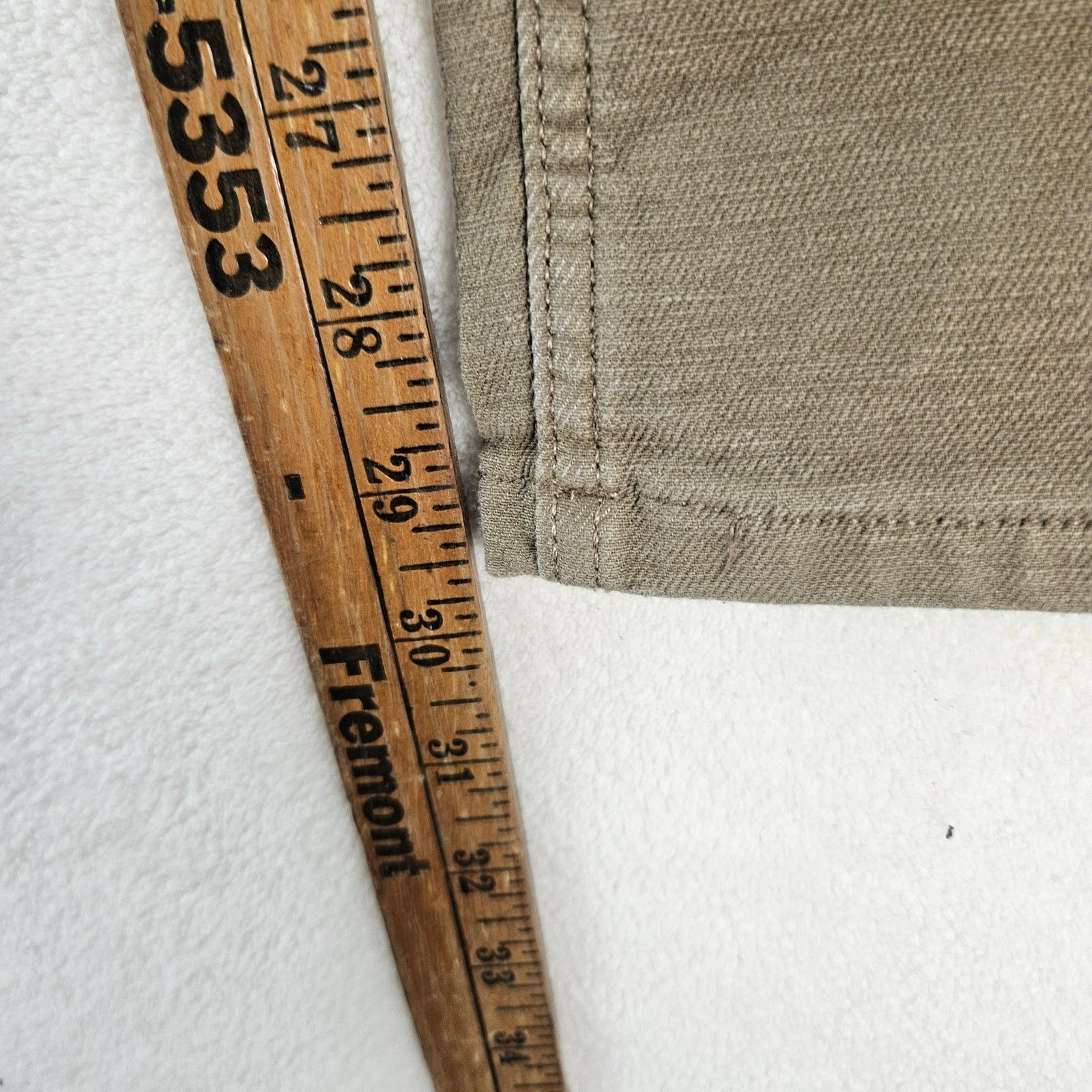 JACHS NY JACHS NEW YORK MEN'S 34X32 TAN MIDE WEIGHT 5 POCKET STRETCH Size US 34 / EU 50 - 4 Thumbnail