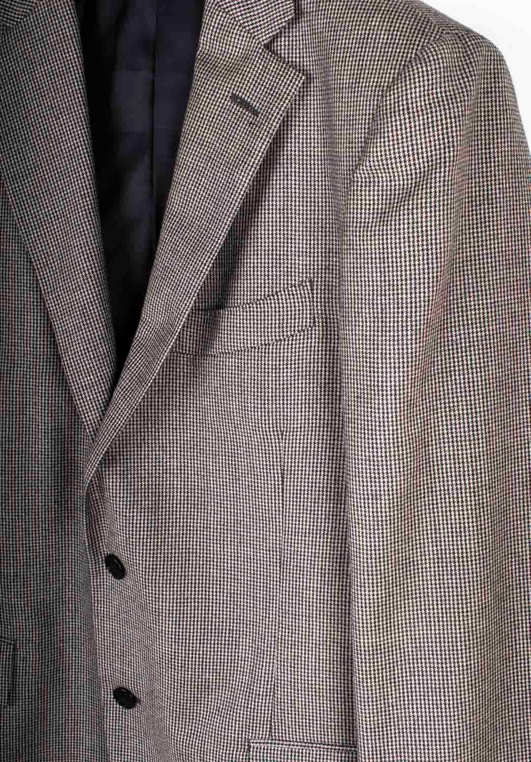 PIOMBO Piombo Check Men Suit Two Pieces Blazer Pants Size IT52/L Size 40R - 3 Thumbnail
