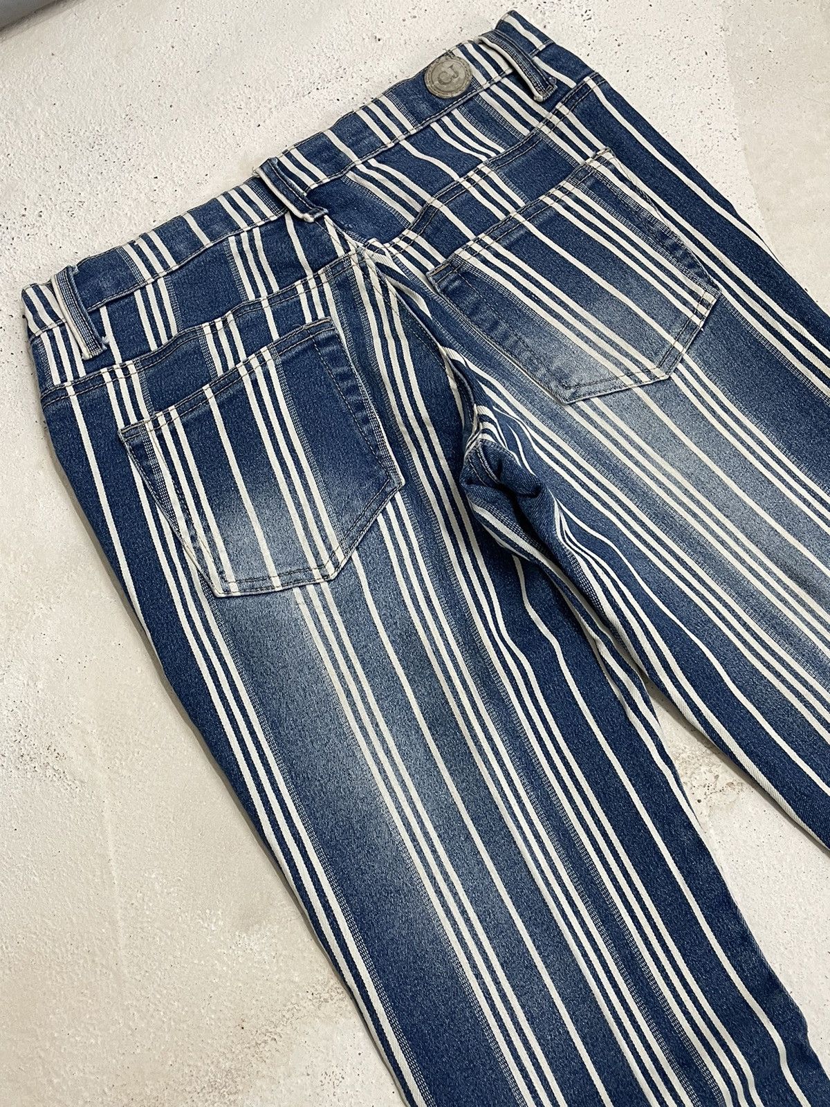 Other CJ Crest Jeans Bootcut Stripe Hickory Old Vintage Style Size 28" / US 6 / IT 42 - 9 Thumbnail