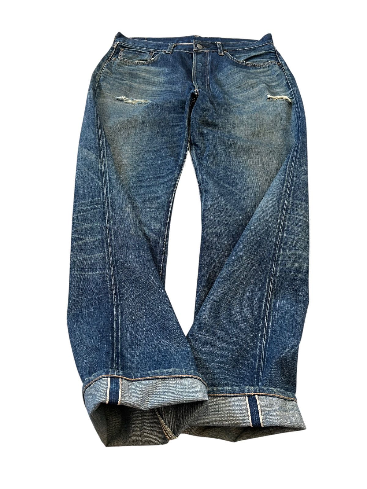 LVC × Levi's × Vintage Vintage LVC Levi’s 501XX Hidden Rivet Selvedge Denim Size US 34 / EU 50 - 6 Thumbnail