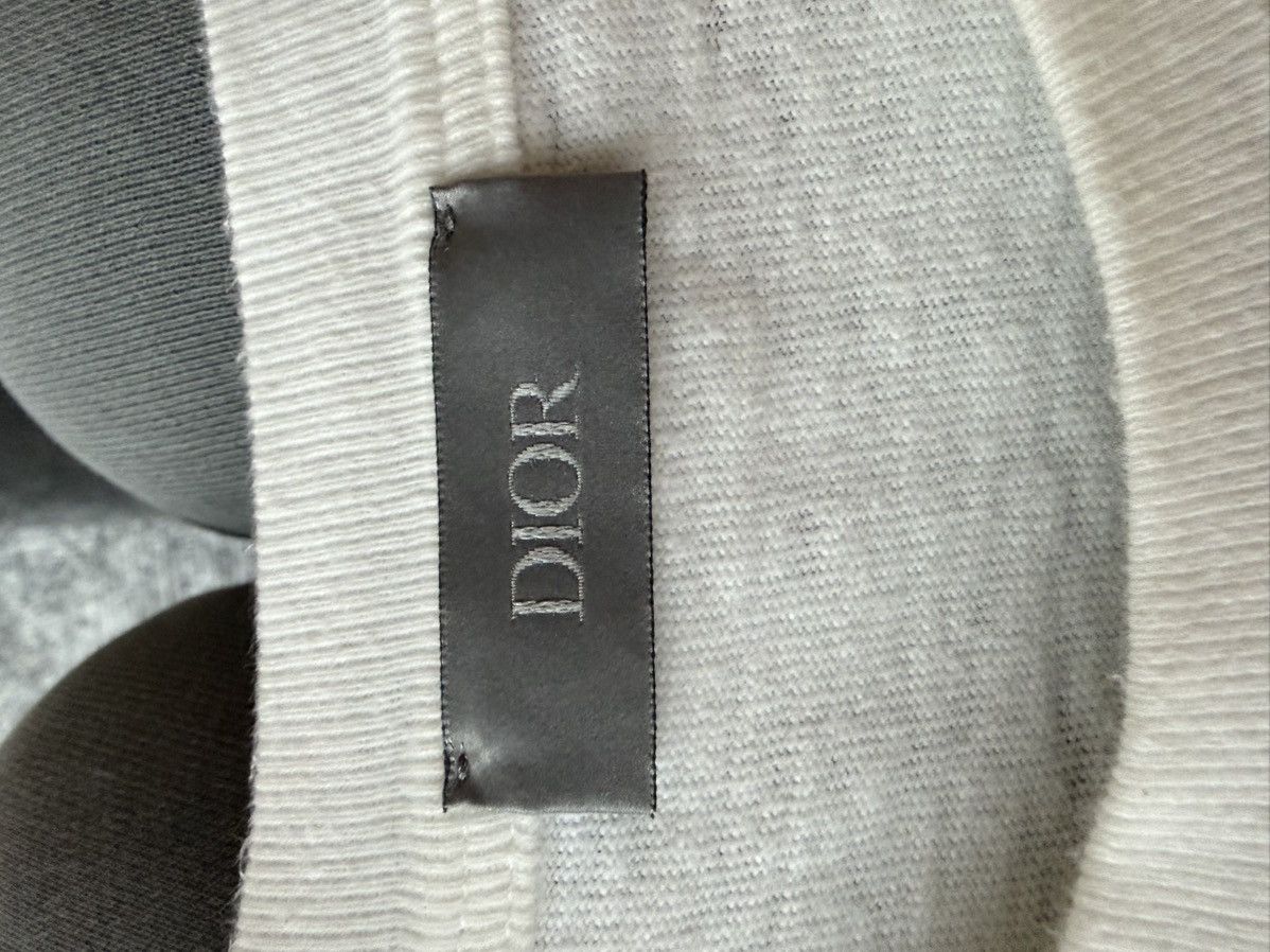 DENIM TEARS × Dior Denim Tears x Dior Floral Logo T-Shirt White Small Size US S / EU 44-46 / 1 - 3 Thumbnail