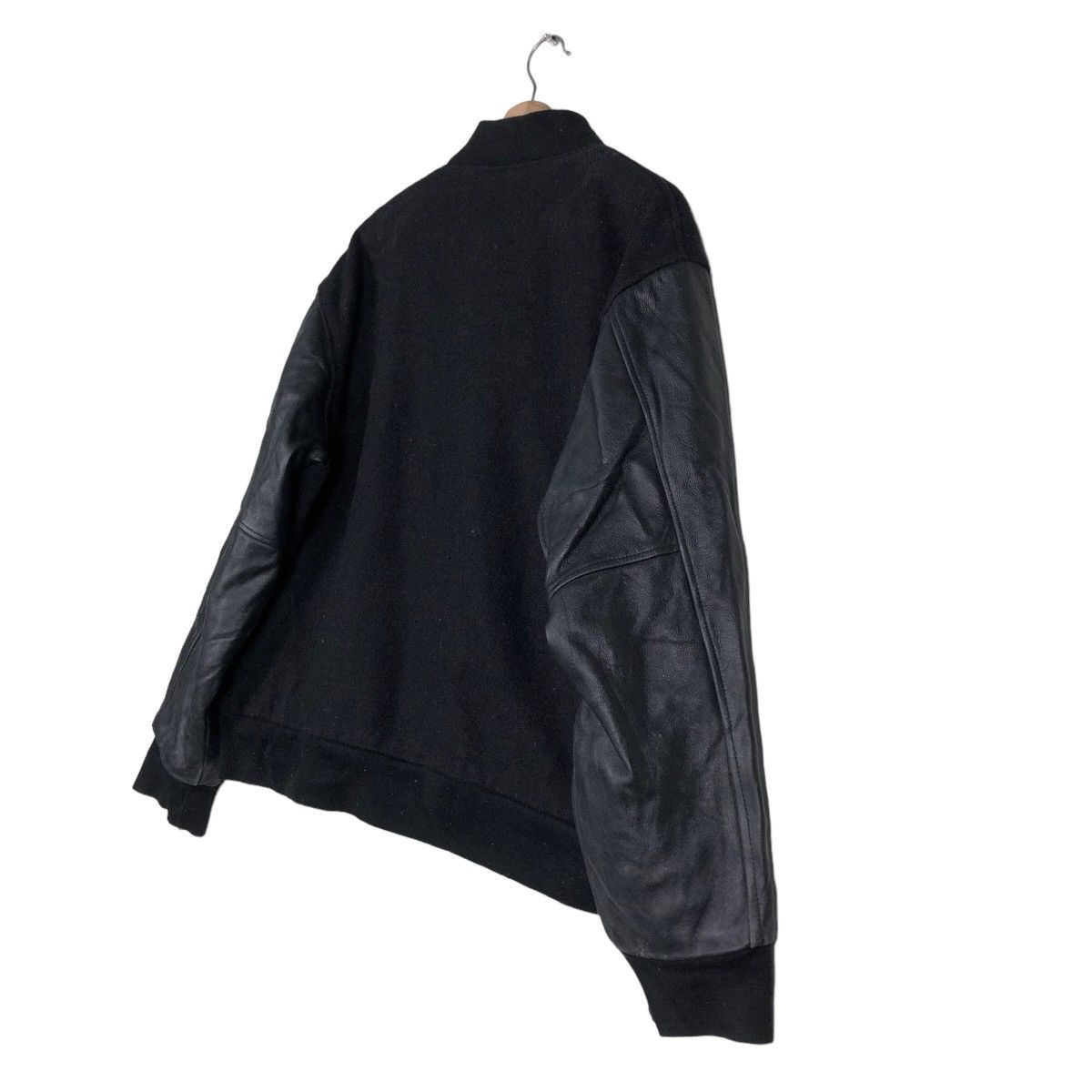 Japanese Brand 🔥Vintage Bomber Leather Jacket GAME Made in USA Sportswear Size US XL / EU 56 / 4 - 10 Thumbnail
