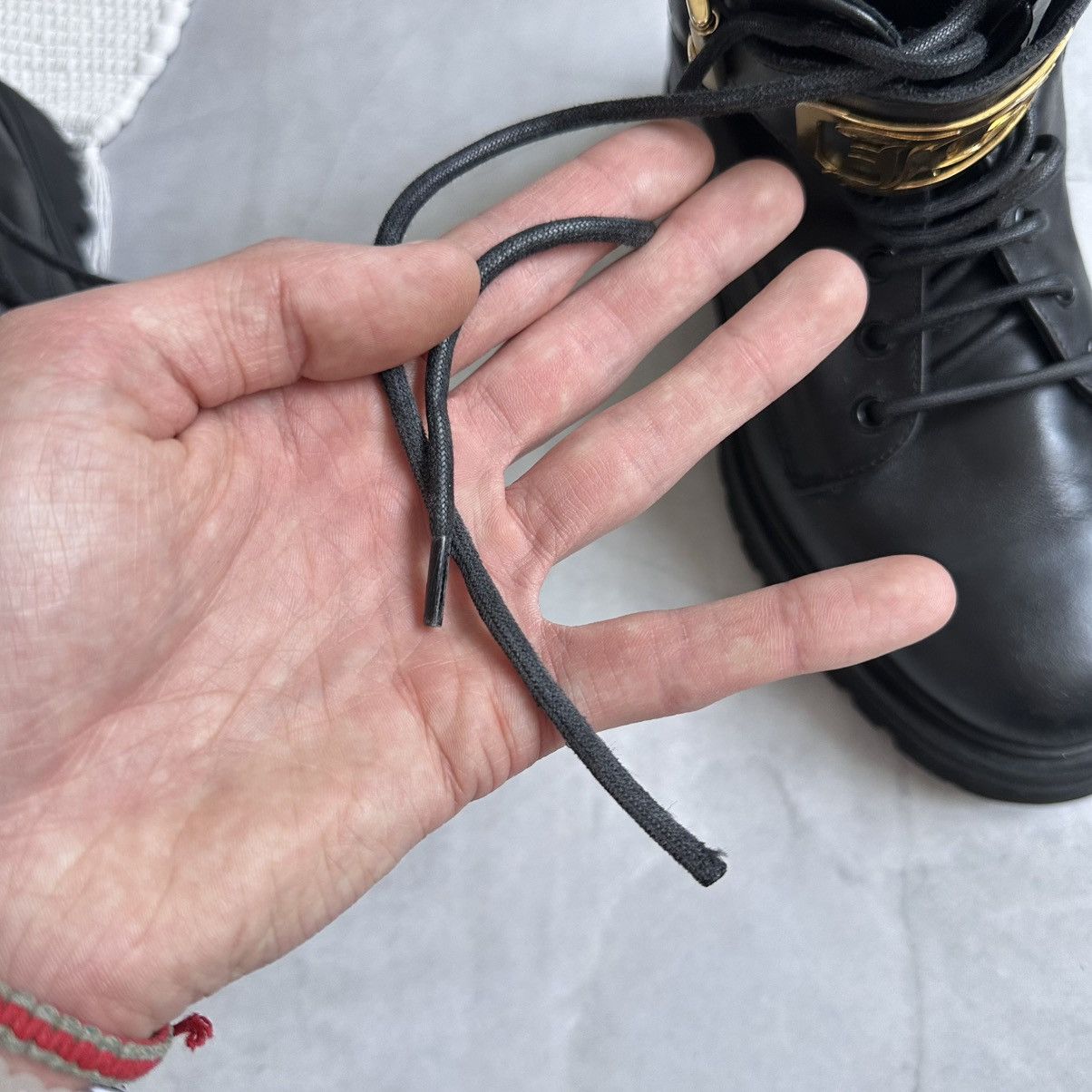 Dirk Bikkembergs John Galliano Combat Boots Military As 98 Moma Style Size US 6 / IT 36 - 18 Thumbnail
