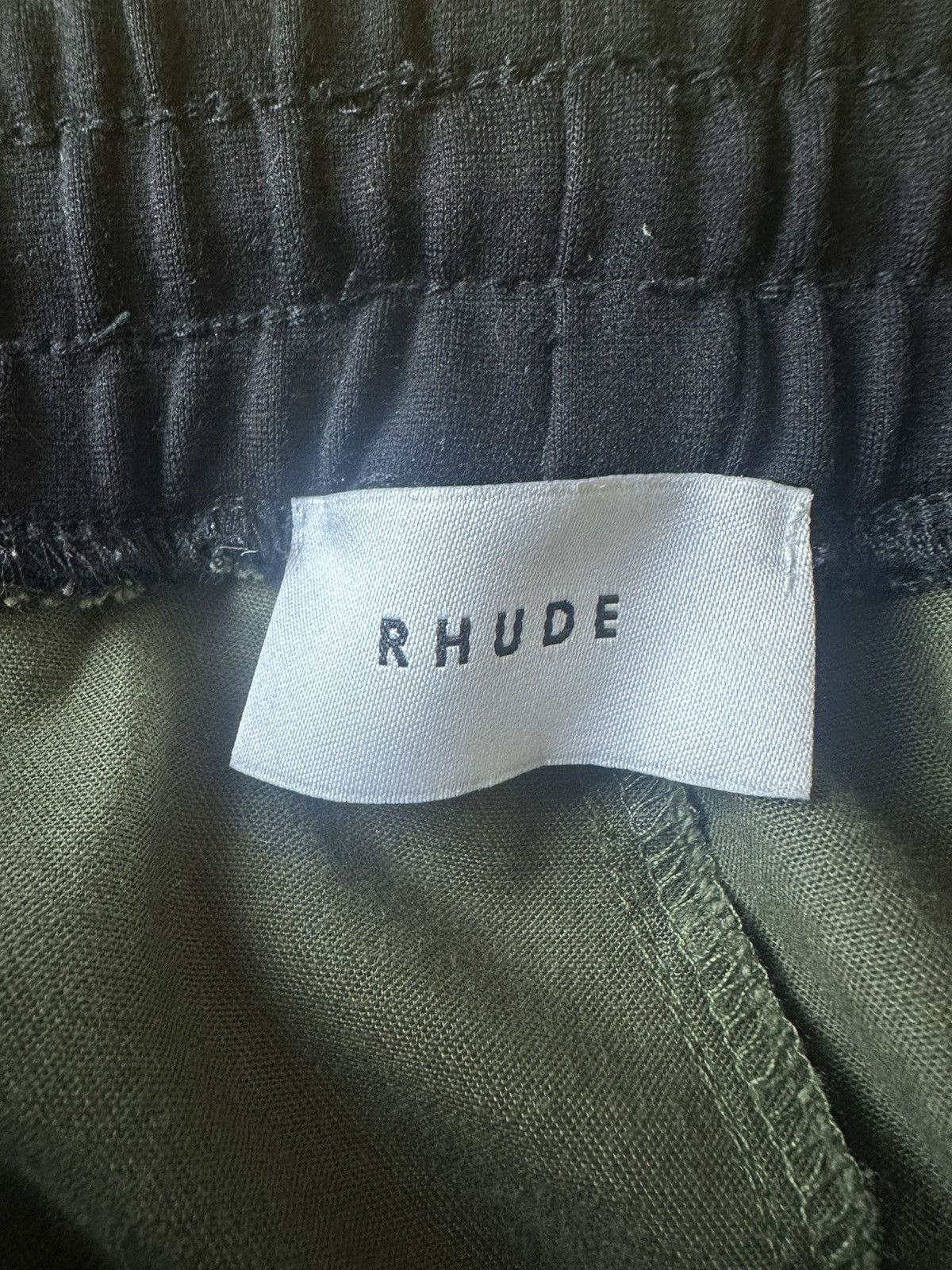 Rhude Rhude Green Rifle Cargo Pants Size US 32 / EU 48 - 3 Thumbnail