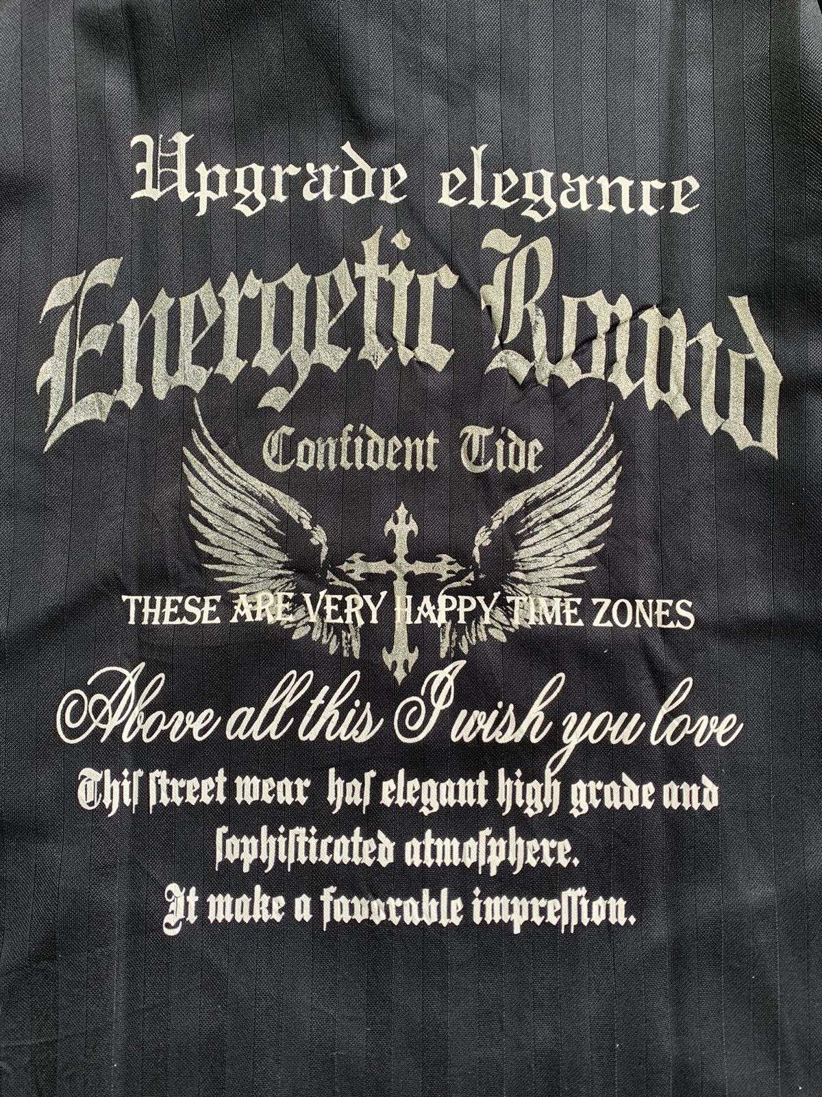 Japanese Brand × Vintage upgrade elegance energetic round poem zip track jacket Size US L / EU 52-54 / 3 - 5 Thumbnail