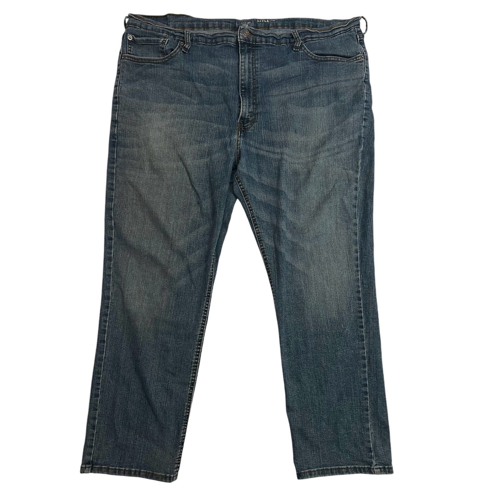 Levi's Signature Levi Strauss Men’s Athletic Fit Jeans 44x30 Blue Size US 44 / EU 60 - 1 Thumbnail