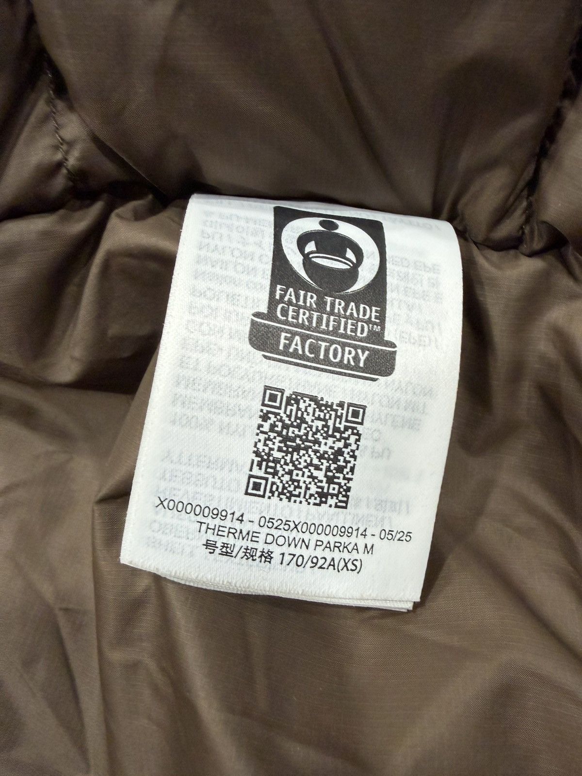Arc'teryx Arc'teryx Therme Down Jacket Brown Size US XS / EU 42 / 0 - 7 Thumbnail