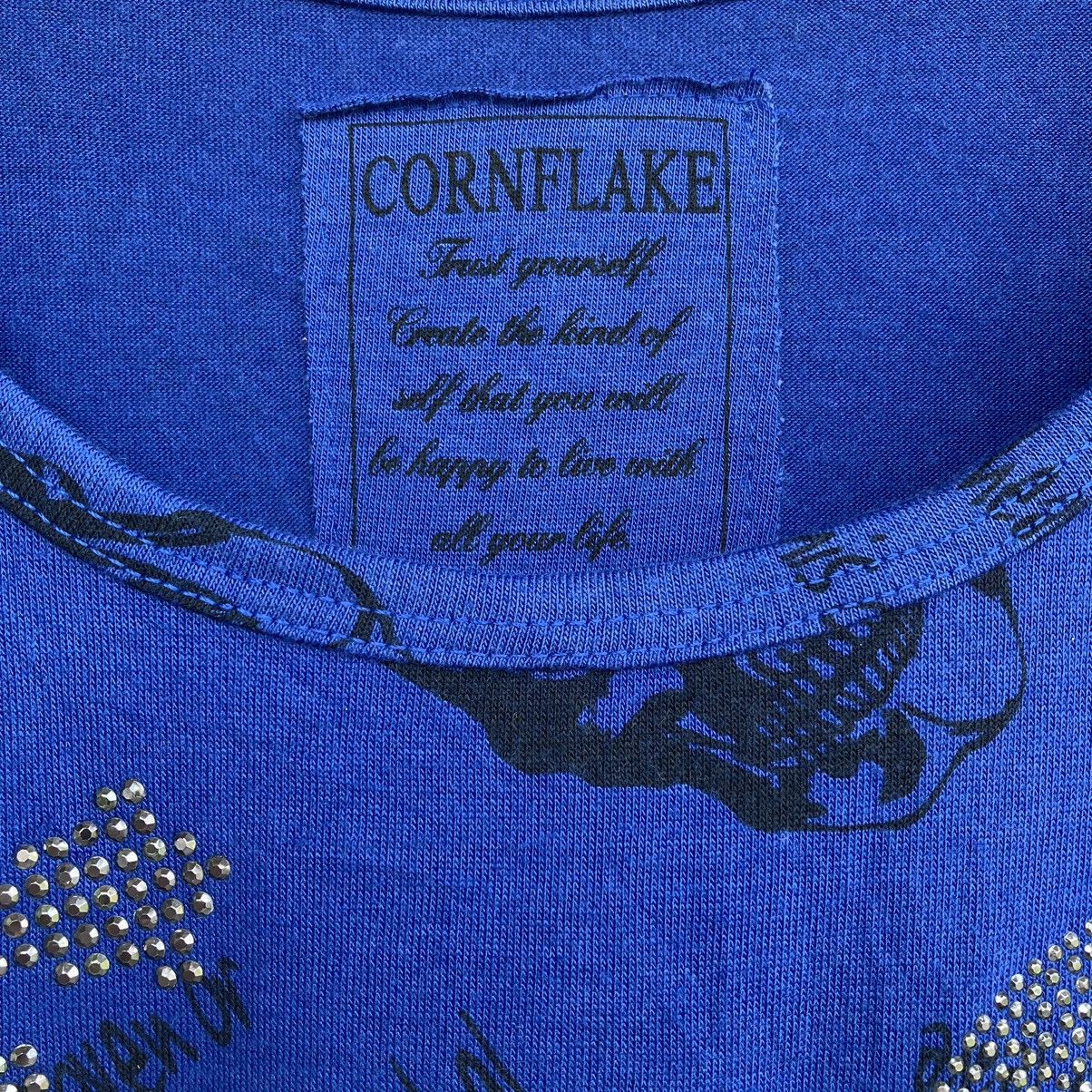 Hysteric Glamour × Japanese Brand Japanese-Cornflake Skull Printed Flared Tee Size M / US 6-8 / IT 42-44 - 8 Thumbnail