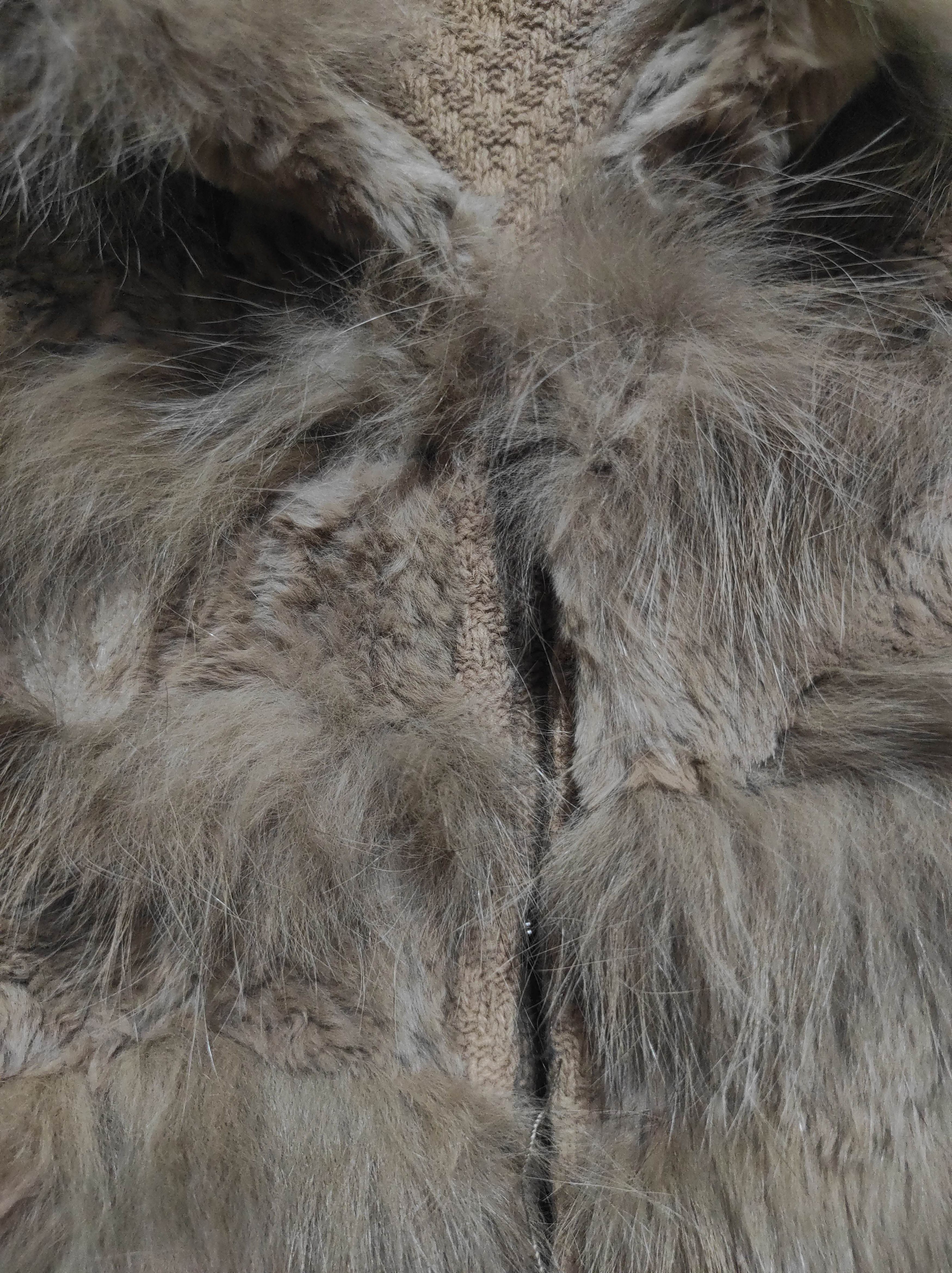 14th Addiction GGPX new York Knit Fur Hoodie IfSixWasNine LGB style Size M / US 6-8 / IT 42-44 - 4 Thumbnail