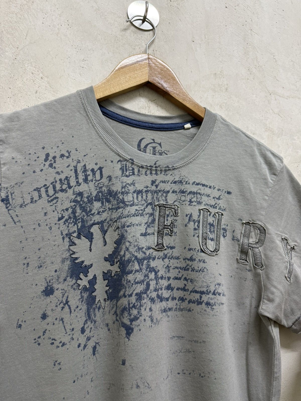 Guess 2000s Guess Poems Tee southpole affliction y2k Style Size US S / EU 44-46 / 1 - 2 Thumbnail