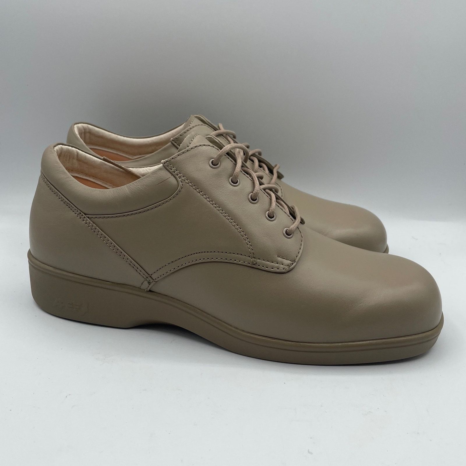 Apex Apex 1274W Ambulator Lace Up Oxford Tan Shoes Womens Size 10 Size US 10 / IT 40 - 3 Thumbnail