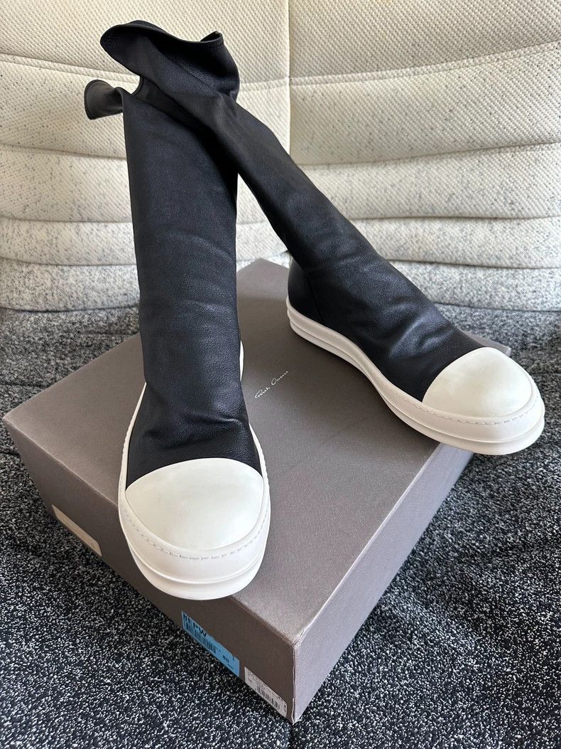 Rick Owens Rick Owens Black Leather Boots for Men-dmc Size US 10.5 / EU 43-44 - 1 Thumbnail