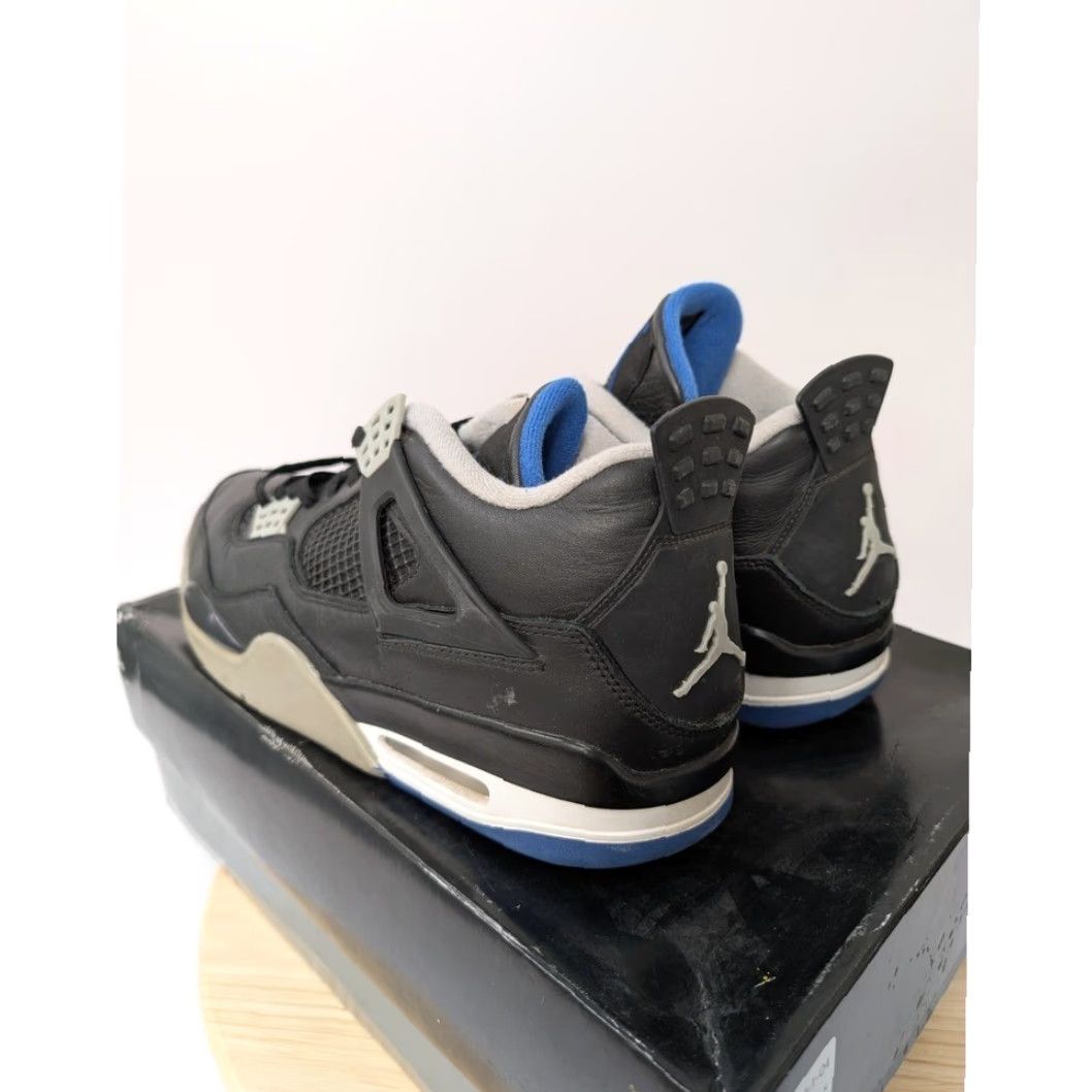 Jordan Brand Nike Jordan 4 Retro Motorsports Alternate 2017 Mens 12 Black Authentic Rep Box Size US 9 / EU 42 - 6 Thumbnail