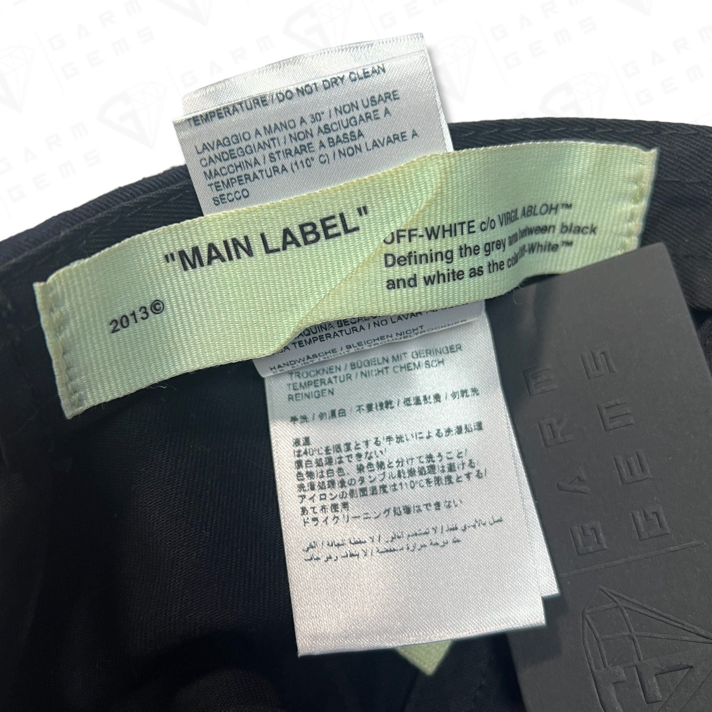 Off-White Off-White Rubber Logo Cap Size ONE SIZE - 8 Thumbnail