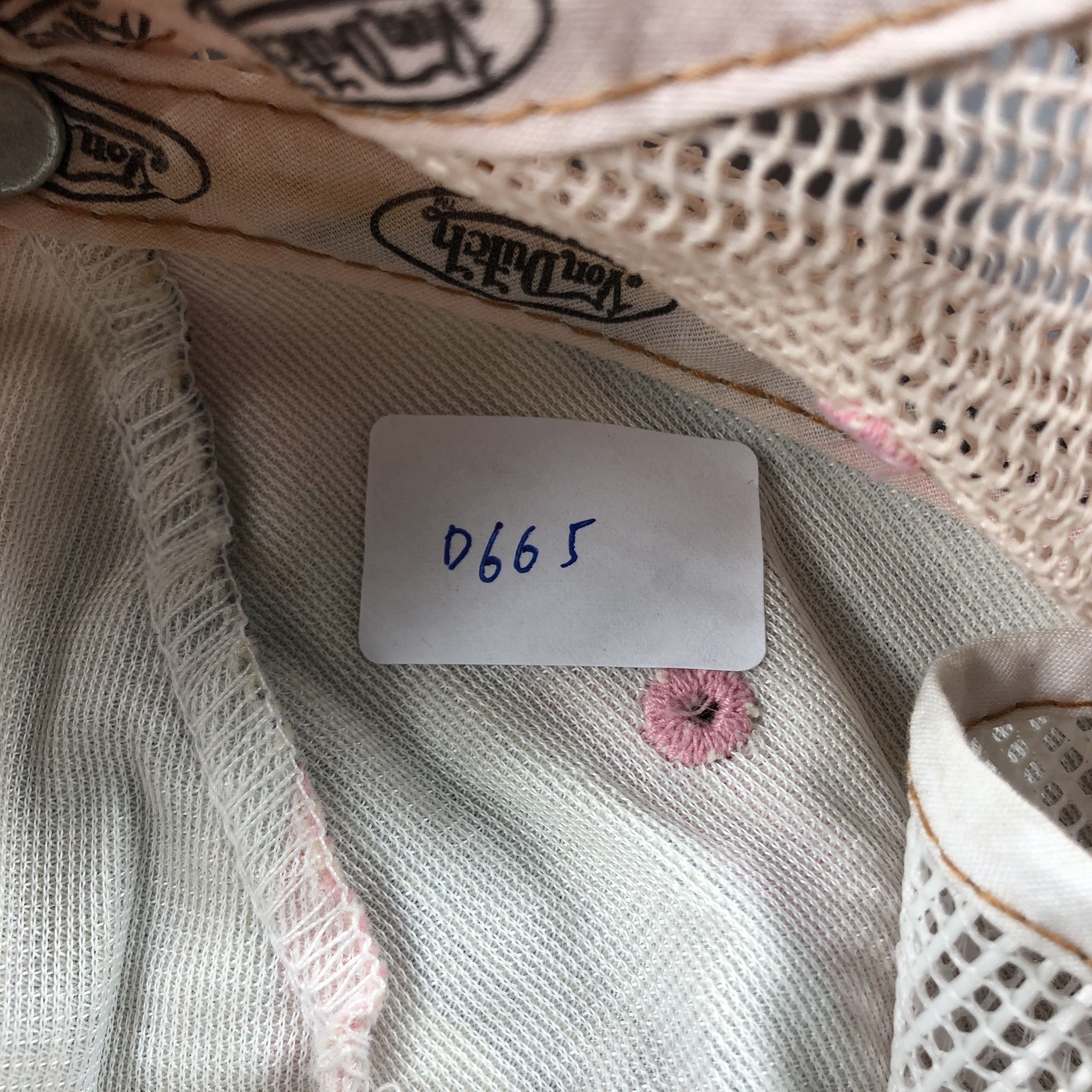 Vintage × Von Dutch Womens Von Dutch Trucker Hats -D665 Size ONE SIZE - 8 Thumbnail
