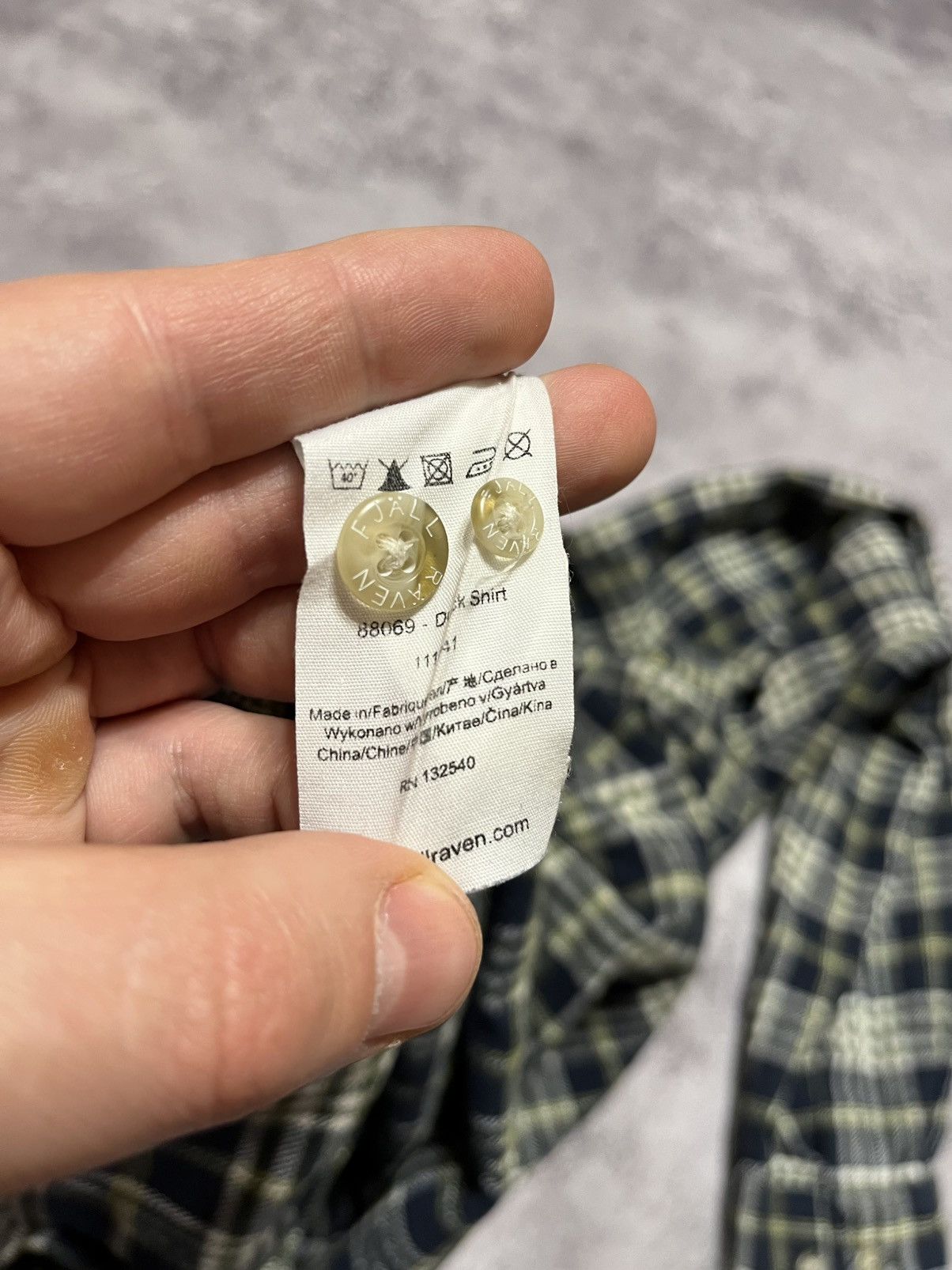 Fjallraven Fjallraven up button Duck shirt Size US M / EU 48-50 / 2 - 7 Thumbnail